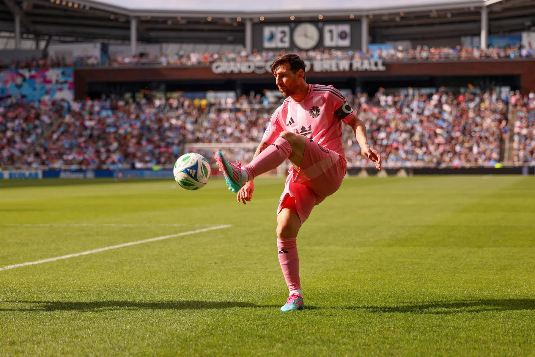 Treffer Messi doekje voor het bloeden: Inter Miami zit in een wak