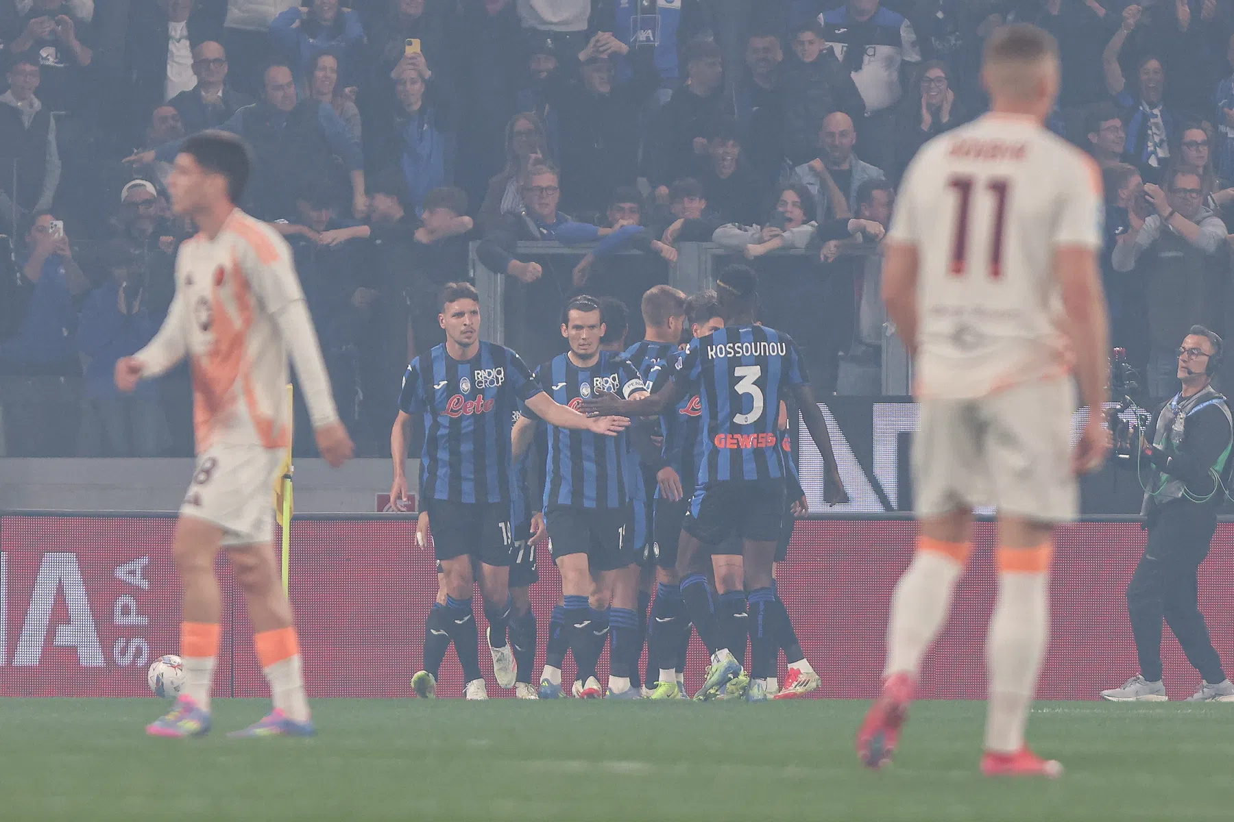 Atalanta beëindigt superserie AS Roma en gaat de Champions League in