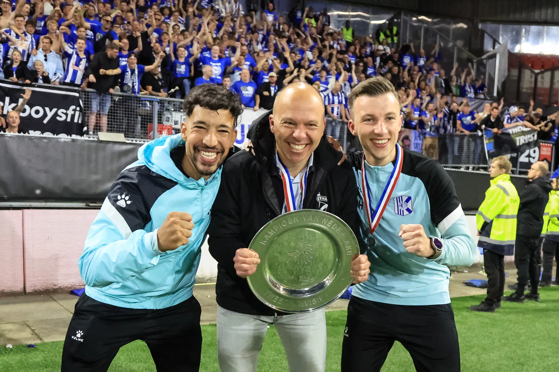 Quick Boys-trainer trots na unieke prestatie: 'Wij zijn de beste amateurploeg ooit'