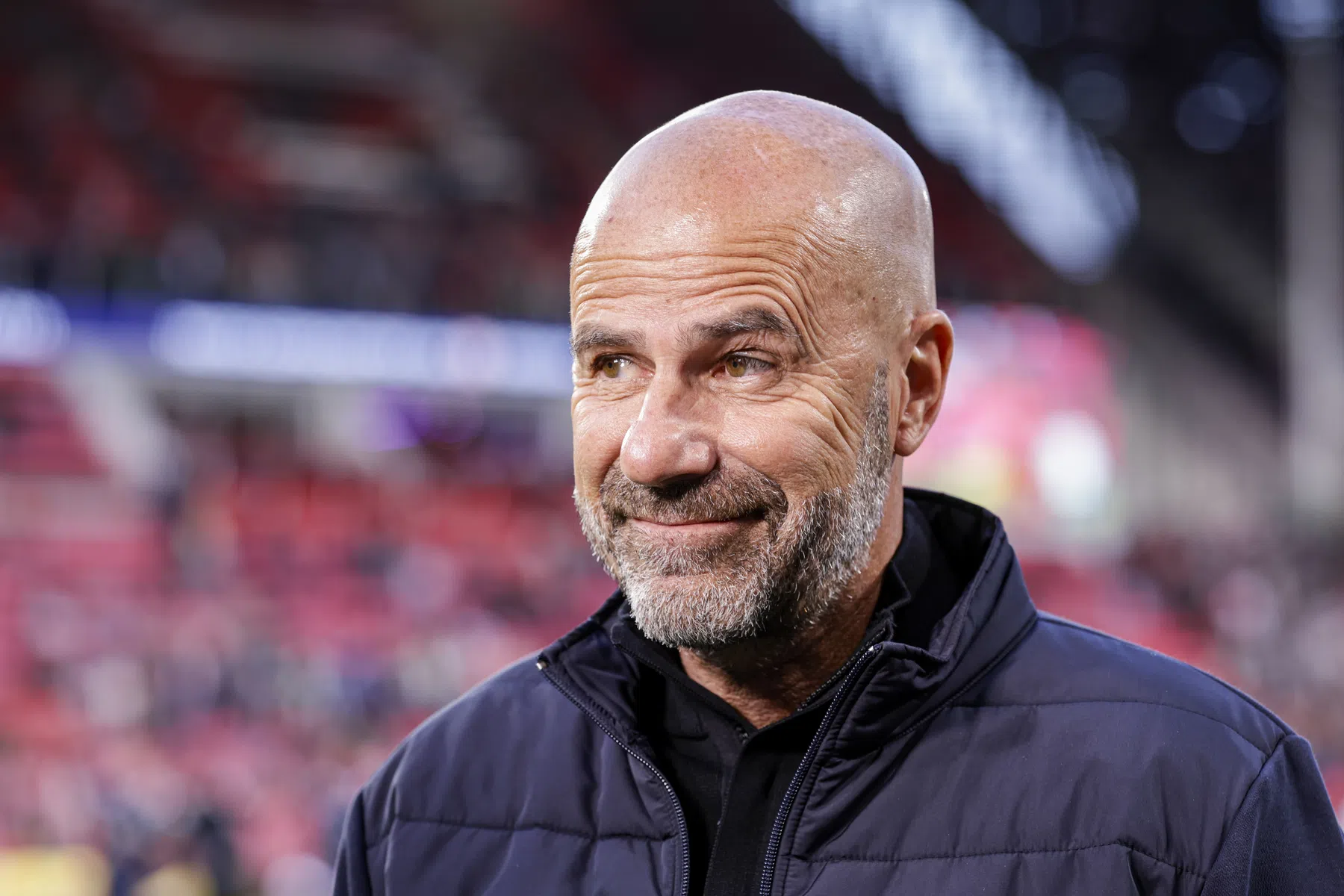 Fortuinlijke Bosz koestert implosie Ajax: 'Een prima uitslag in Amsterdam'