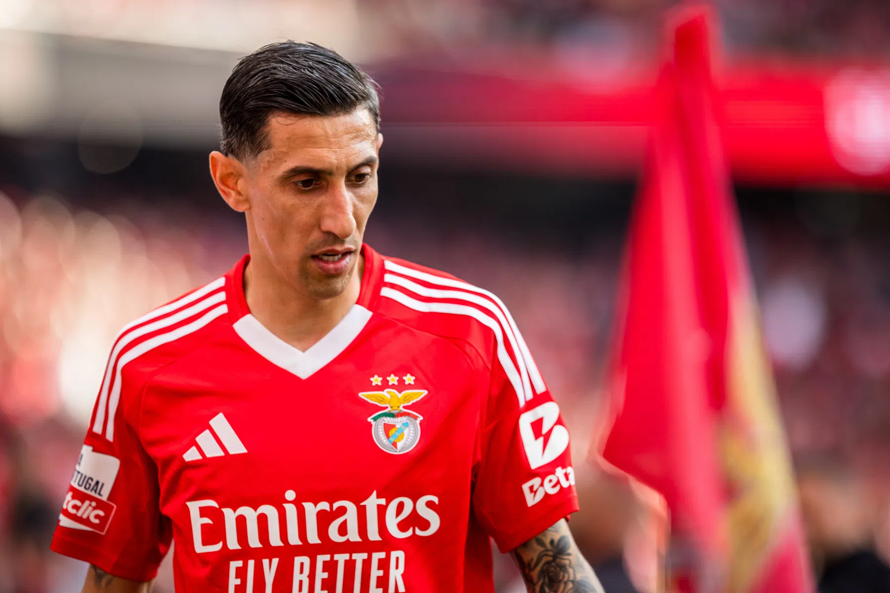 Di María heeft laatste competitieduel voor Benfica gespeeld