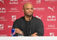 Thumbnail for article: Kampioenstrainer Kompany sluit seizoen af met kortste persconferentie ooit