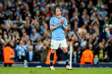 Thumbnail for article: City spoelt bekerkater weg met wereldgoal, De Bruyne zwaait af