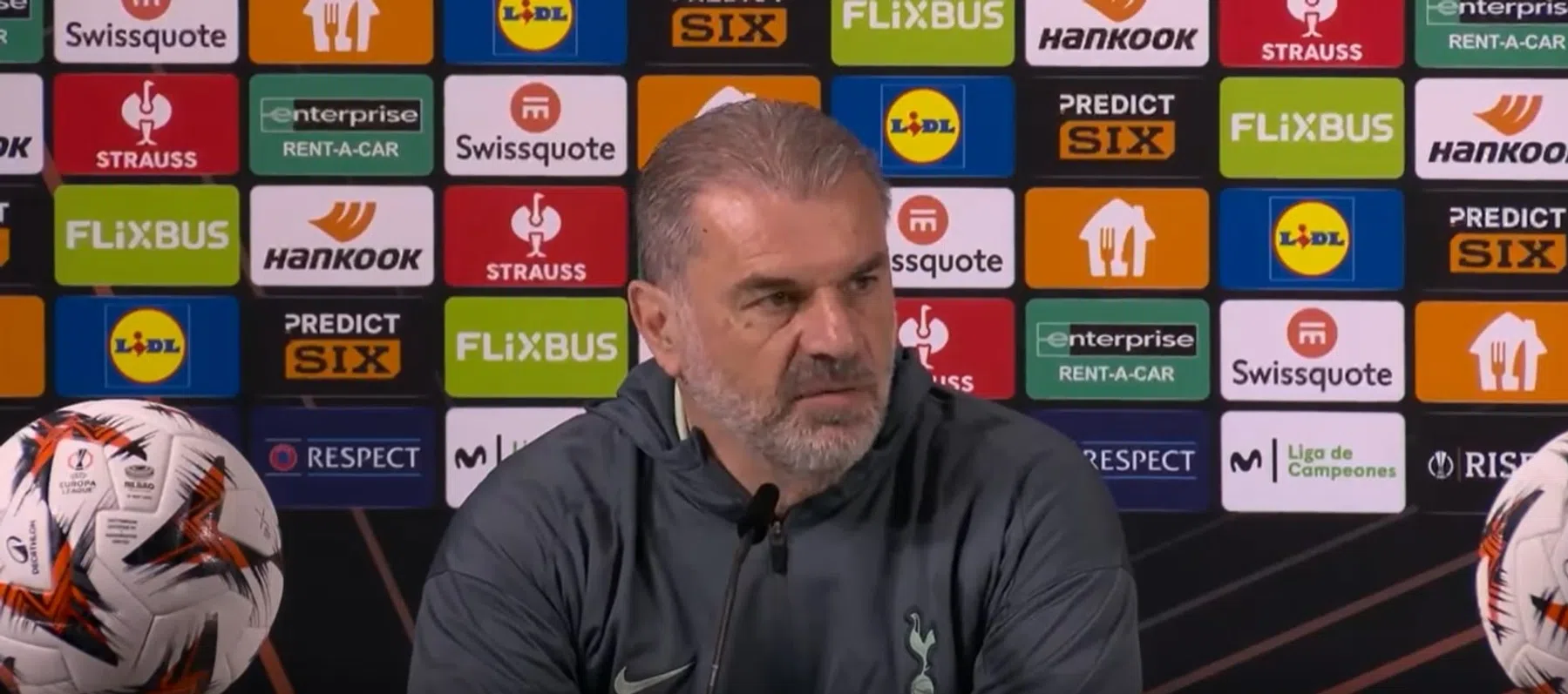 Postecoglou reageert nijdig op vraag journalist: 'Ik ben geen clown'