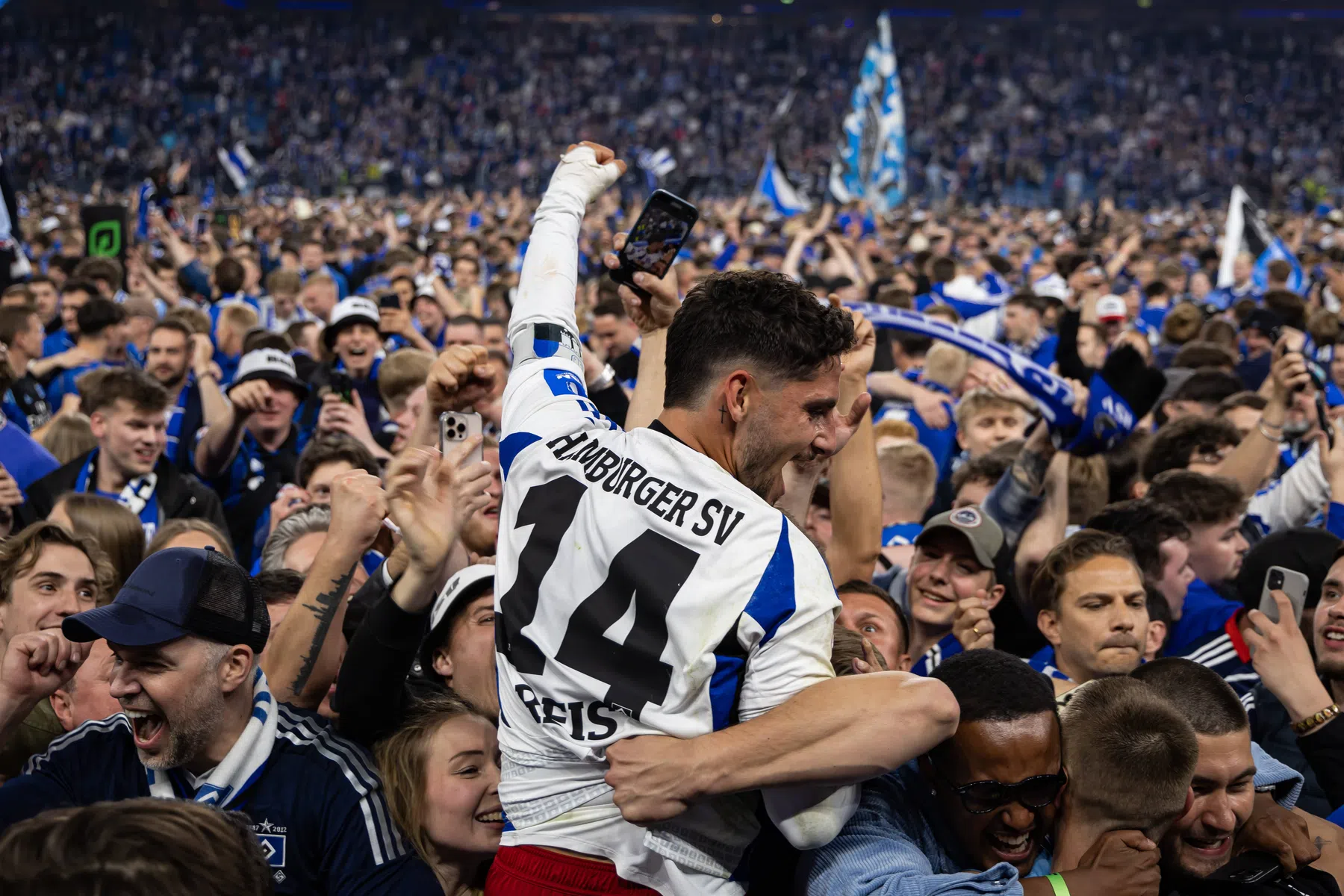 HSV-held Reis heeft duidelijk doel: 'Wil voor Oranje spelen'