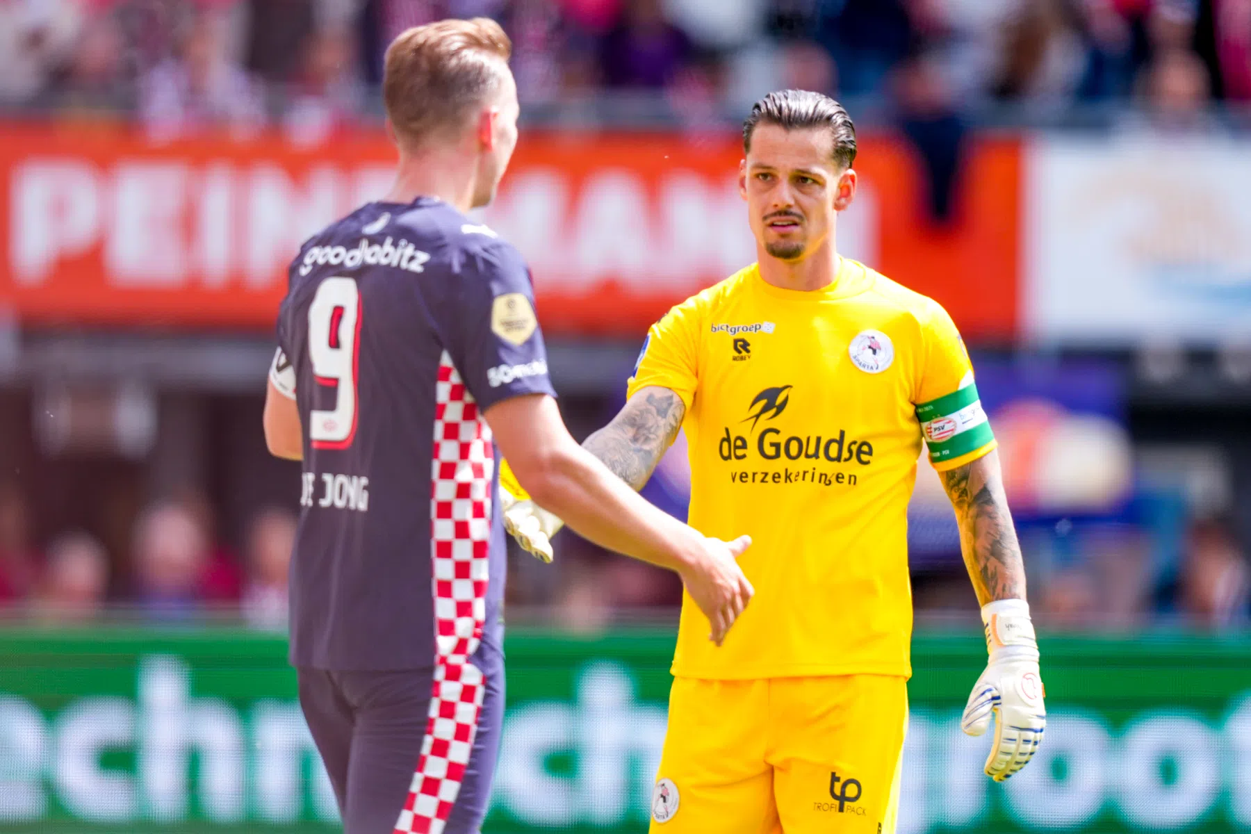 Sparta-doelman Nick Olij lijkt op weg naar PSV