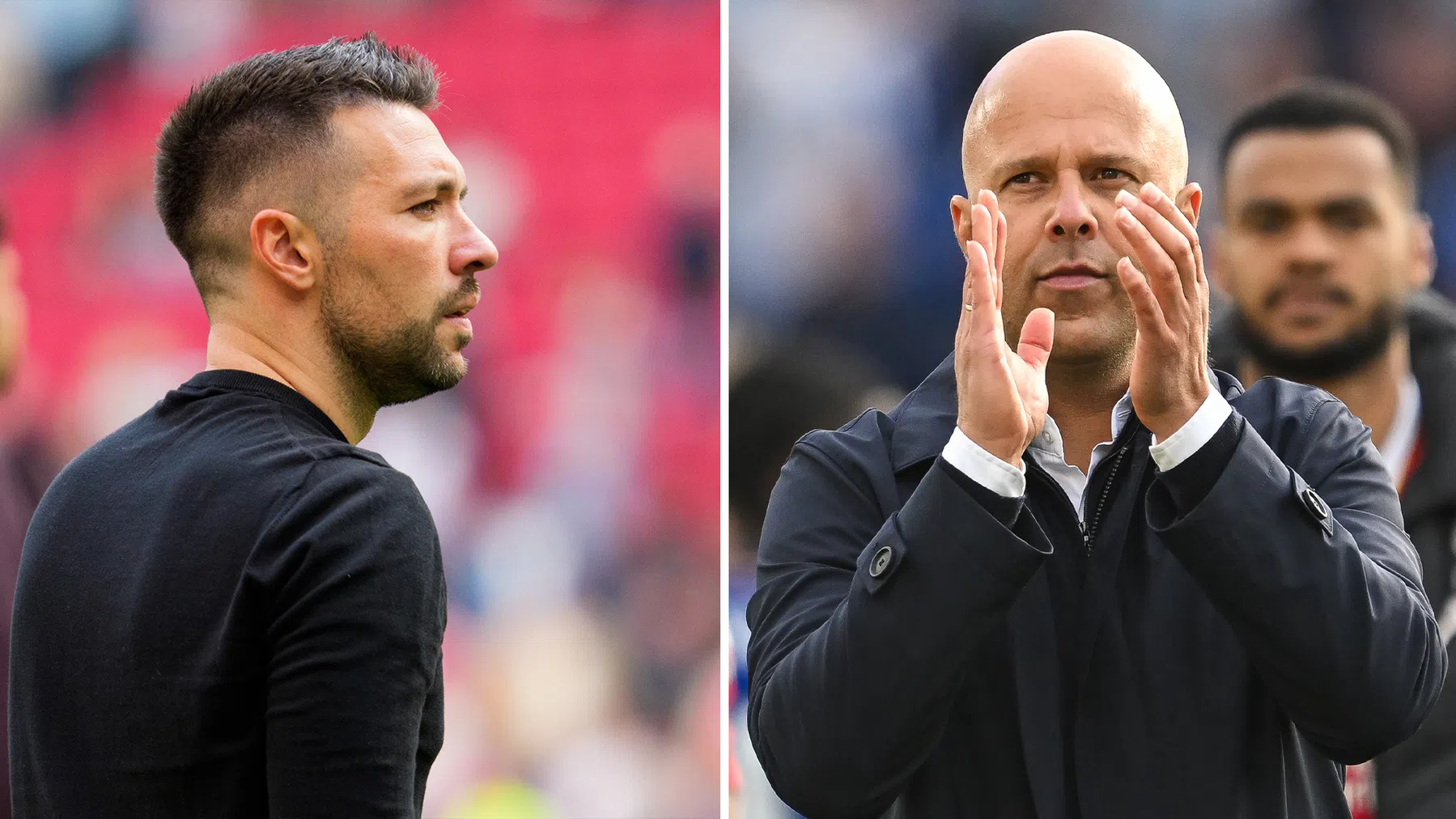 Slot looft Farioli: 'Als ik naar Ajax keek, zag ik altijd een goede opbouw'