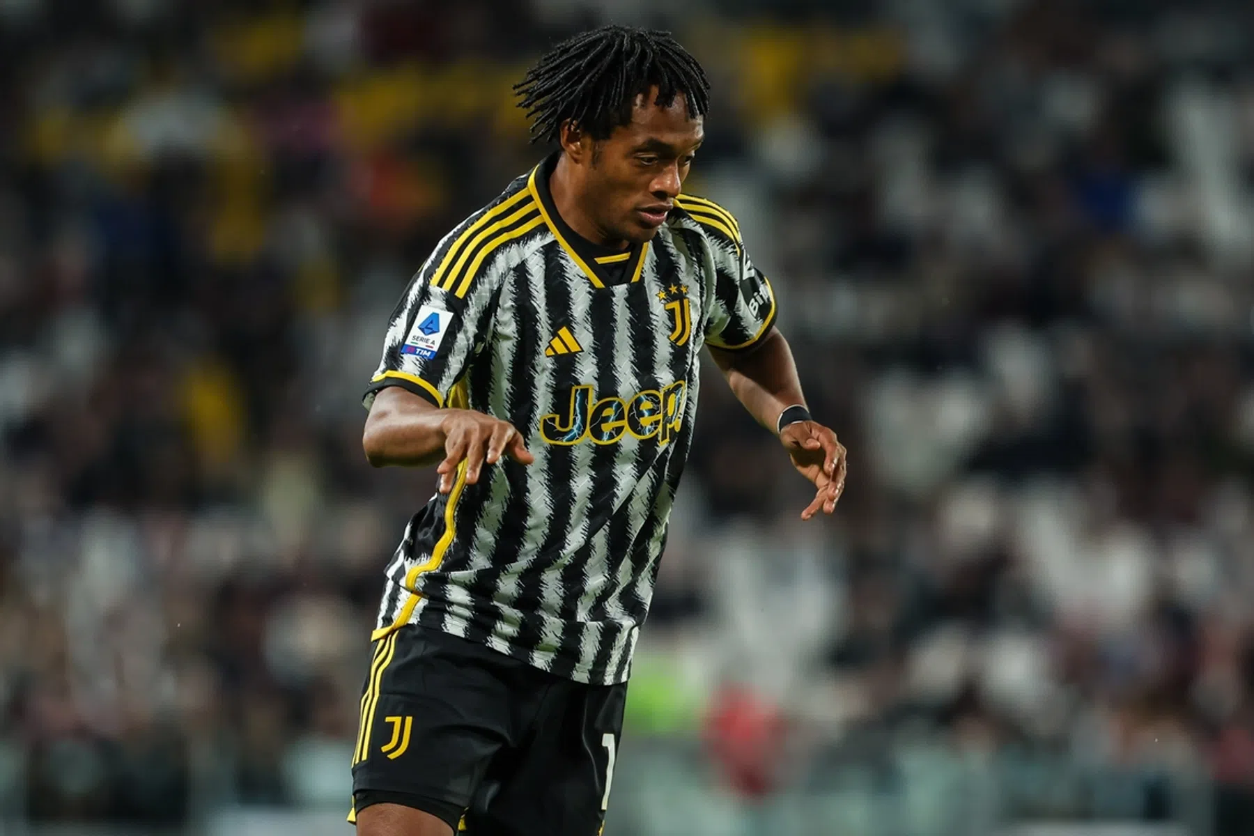 Cuadrado baalde van Juventus: 'Niet eens een telefoontje'