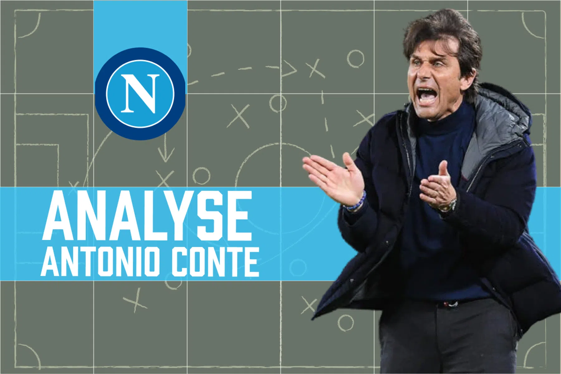 Antonio Conte bewijst: tactische principes zijn belangrijker dan formaties