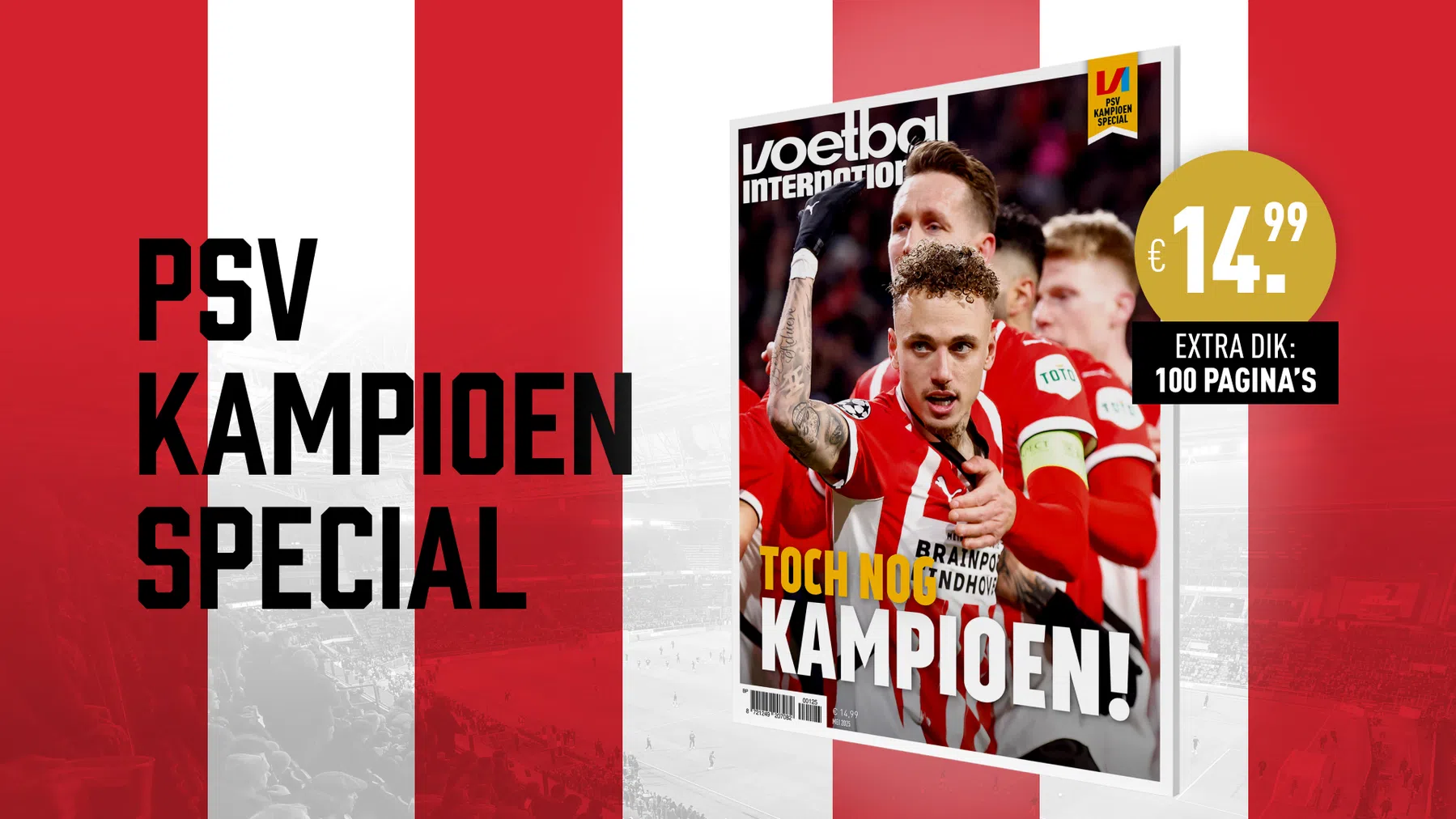 Bestel hier de kampioensspecial over de 26ste titel van PSV