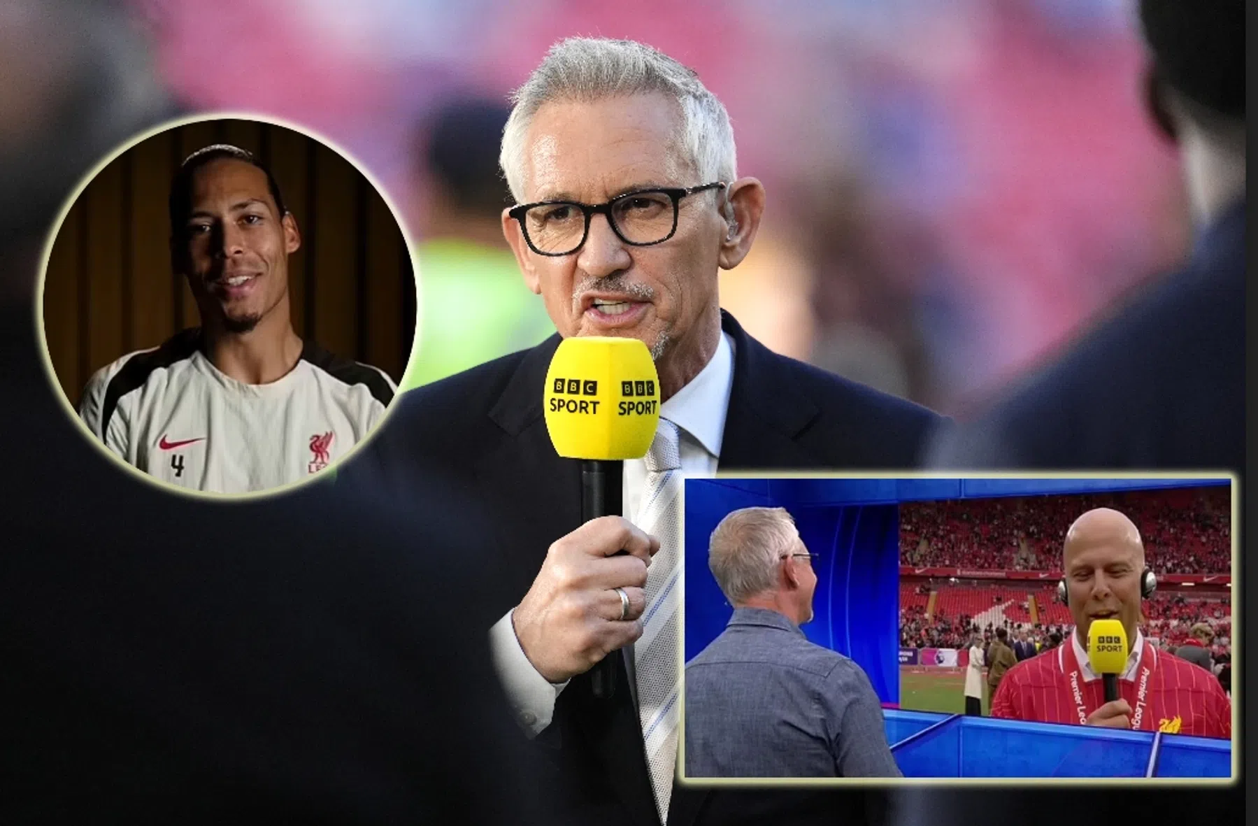 Van Dijk en Slot staan stil bij emotioneel afscheid Lineker bij Match of the Day