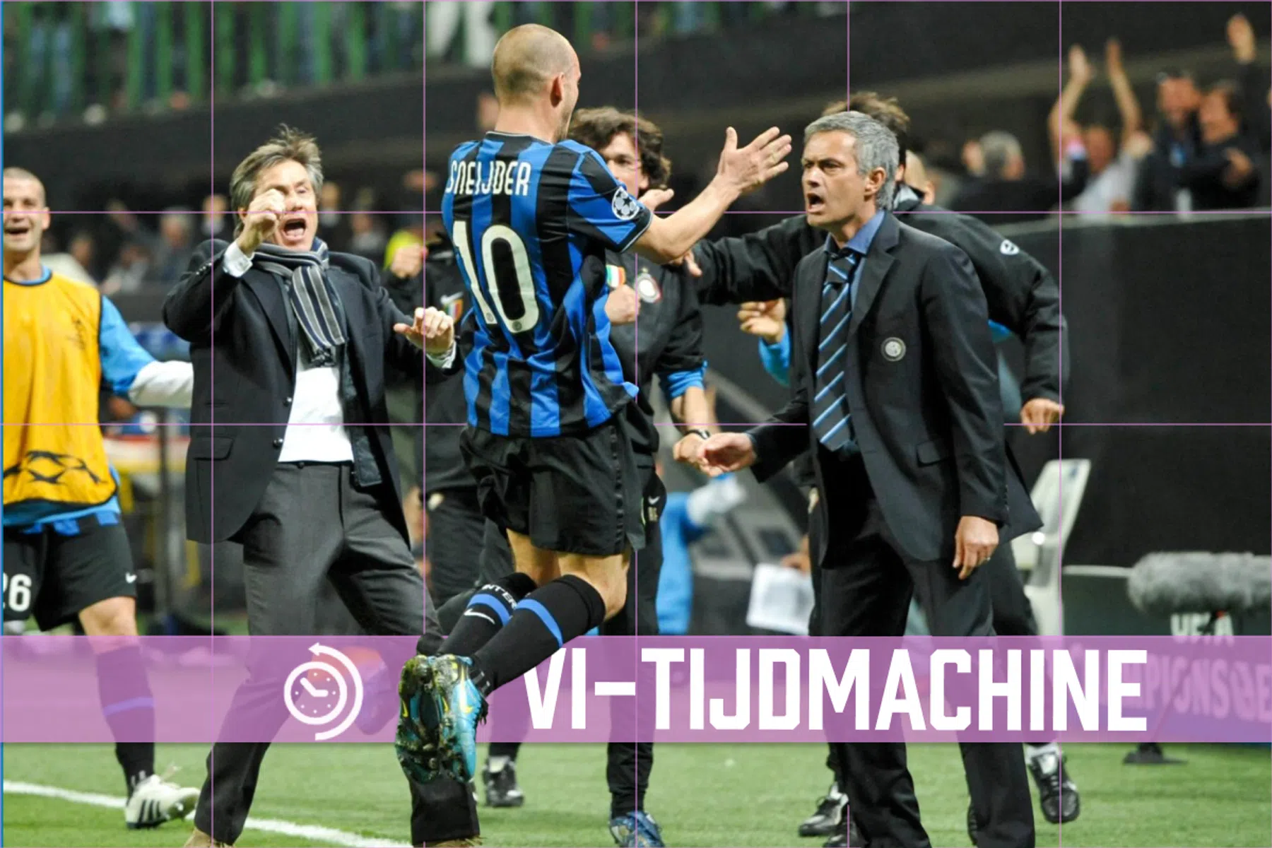 Wat Denzel Dumfries doet, deed Wesley Sneijder vijftien jaar geleden al