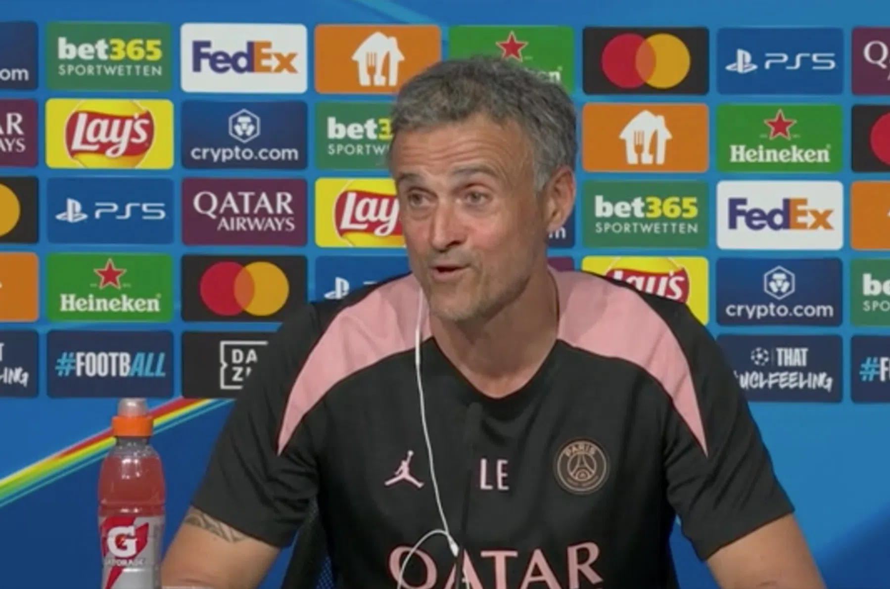 Luis Enrique voor CL-finale: 'PSG zal geen angst hebben'