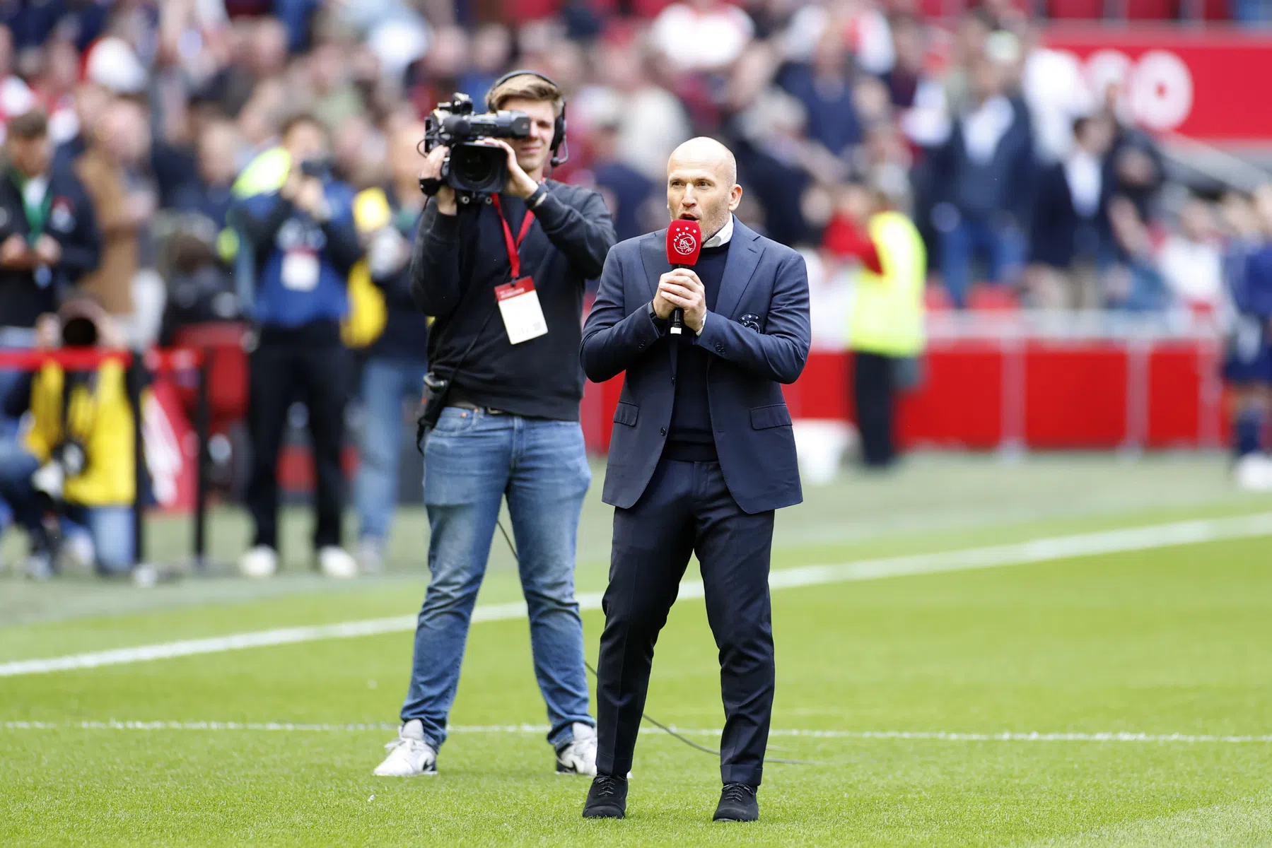 Kroes heeft altijd contact gehouden met nieuwe Ajax-trainer Heitinga