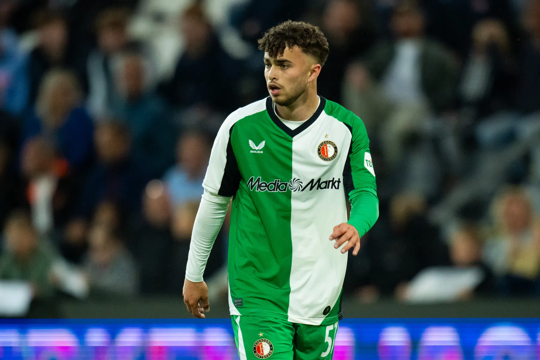 Aymen Sliti maakte dit seizoen zes doelpunten voor Jong Feyenoord en speelde inmiddels voor de hoofdmacht in de Champions League.