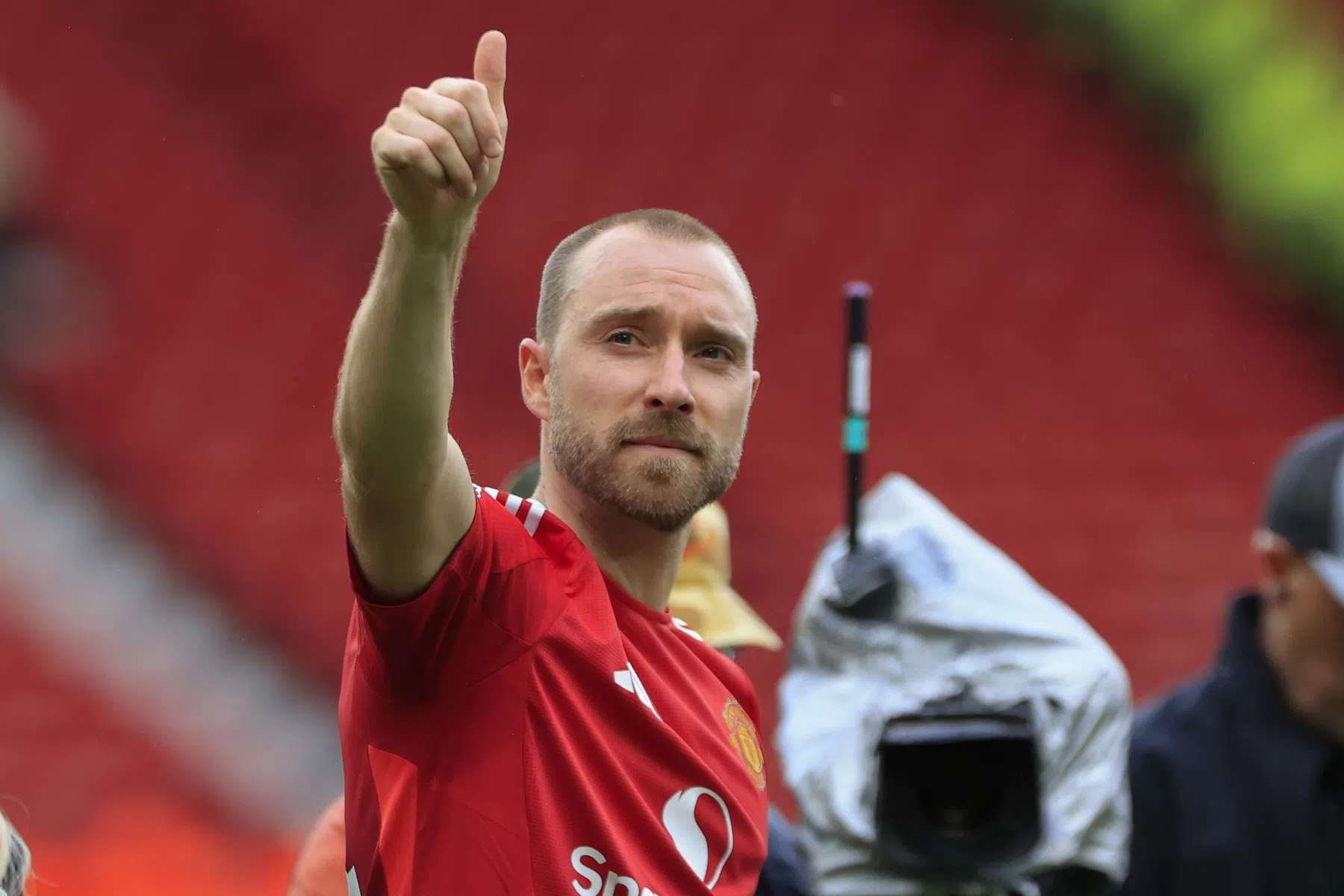 Eriksen bespreekt zijn toekomst vlak voor transfervrij vertrek bij United