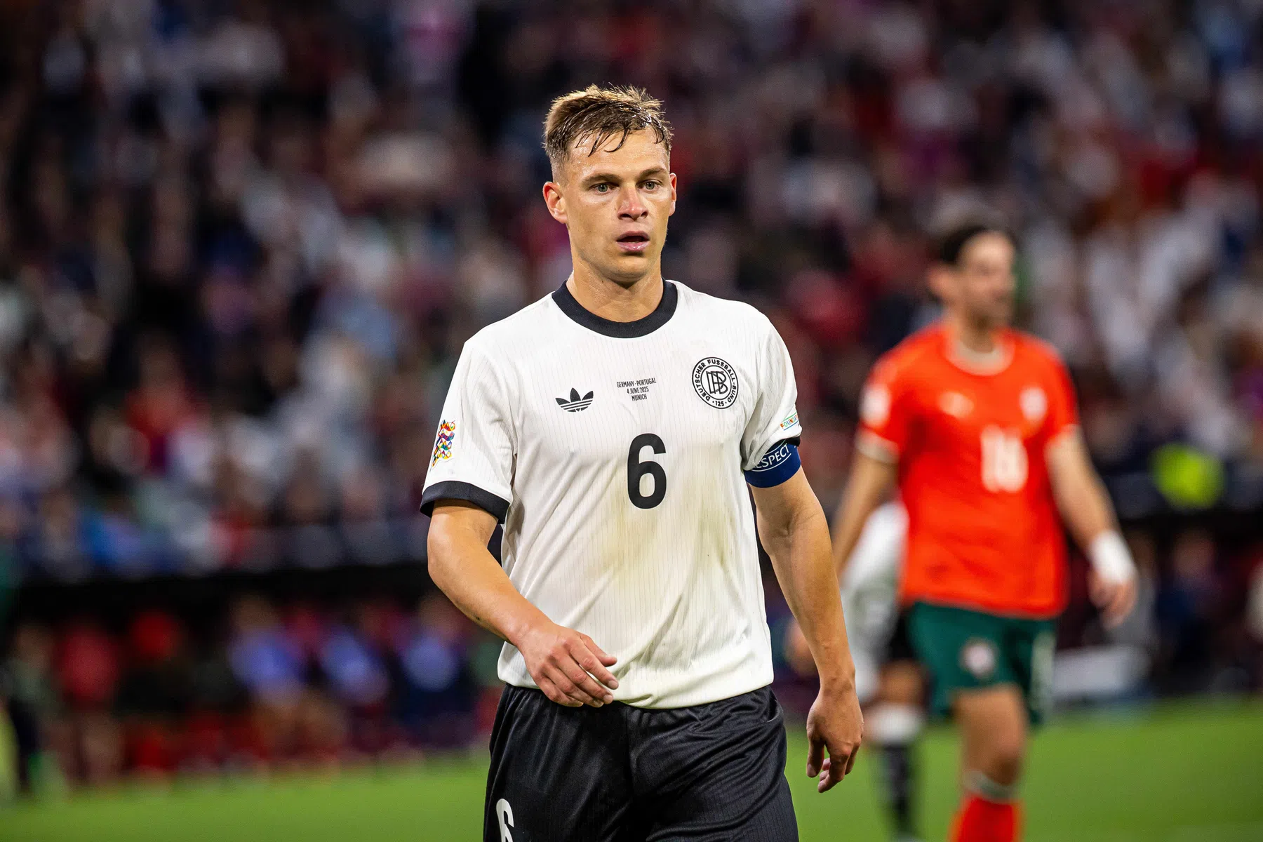 Jubilaris Kimmich keihard: 'Zo kun je nooit een wedstrijd winnen'