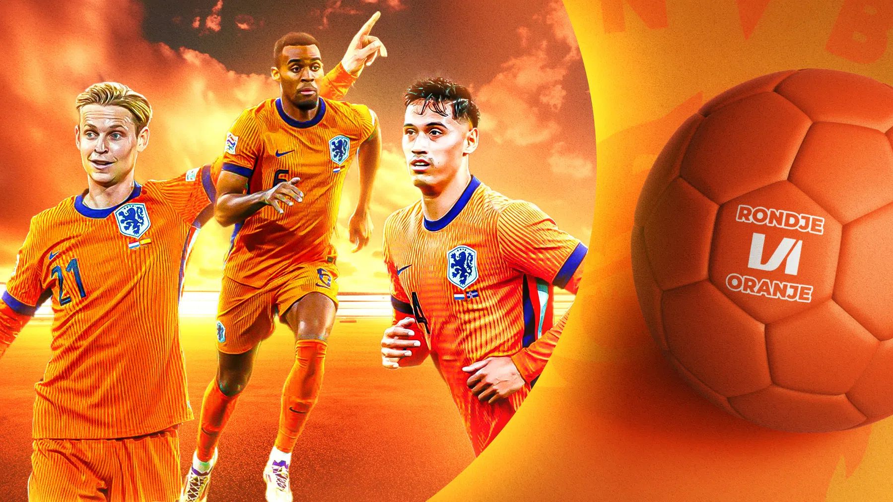 Rondje Oranje: alles over het Nederlands elftal en Jong Oranje