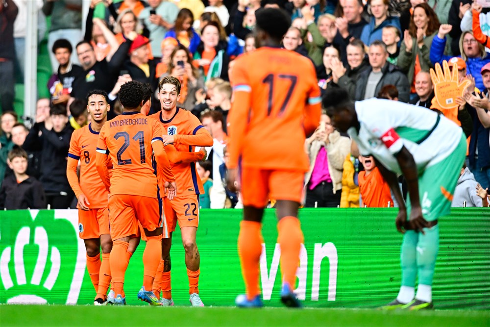 Contouren Jong Oranje zichtbaar: 'Maar op het middenveld is het close'