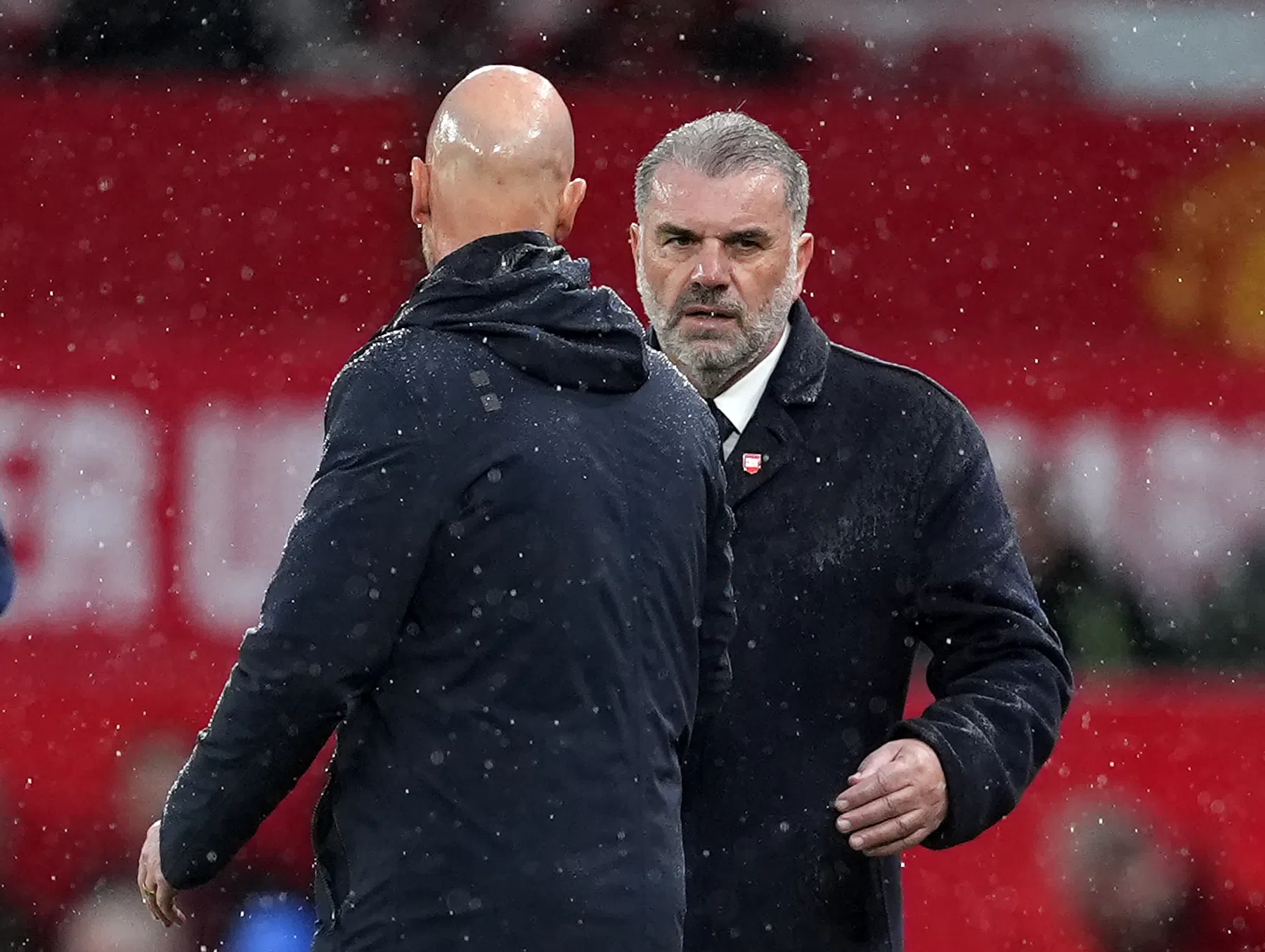 Dit zei Postecoglou na het ontslag van Ten Hag bij United