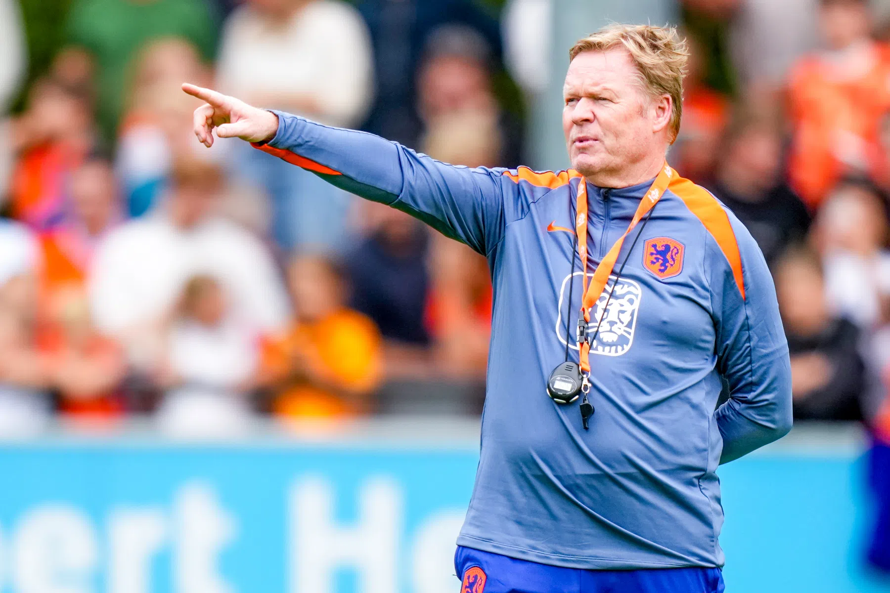 Oranje-reserves trainen in aanloop naar wedstrijd tegen Malta