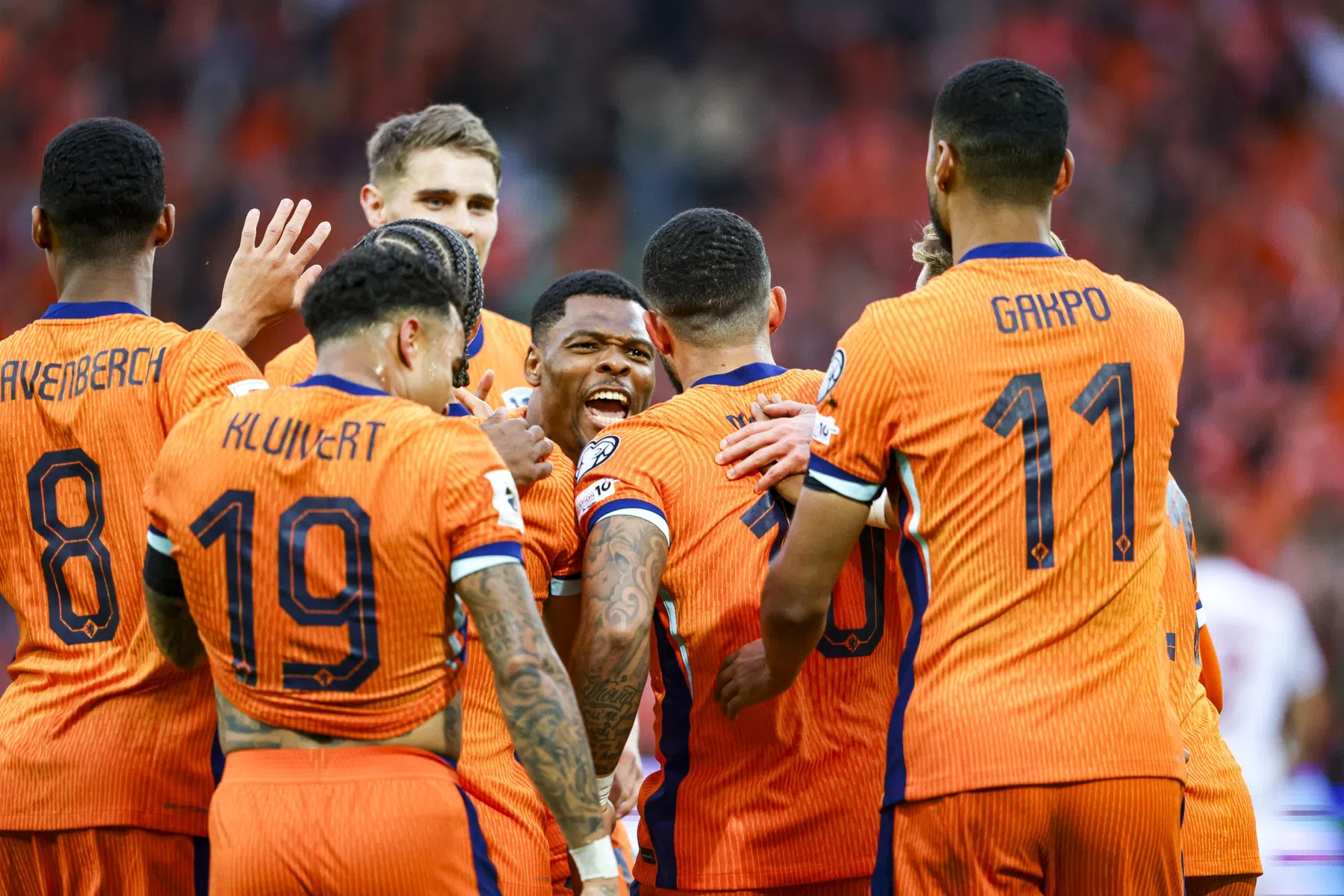 Oppermachtig Oranje doet uitstekende zaken op feestavond Memphis