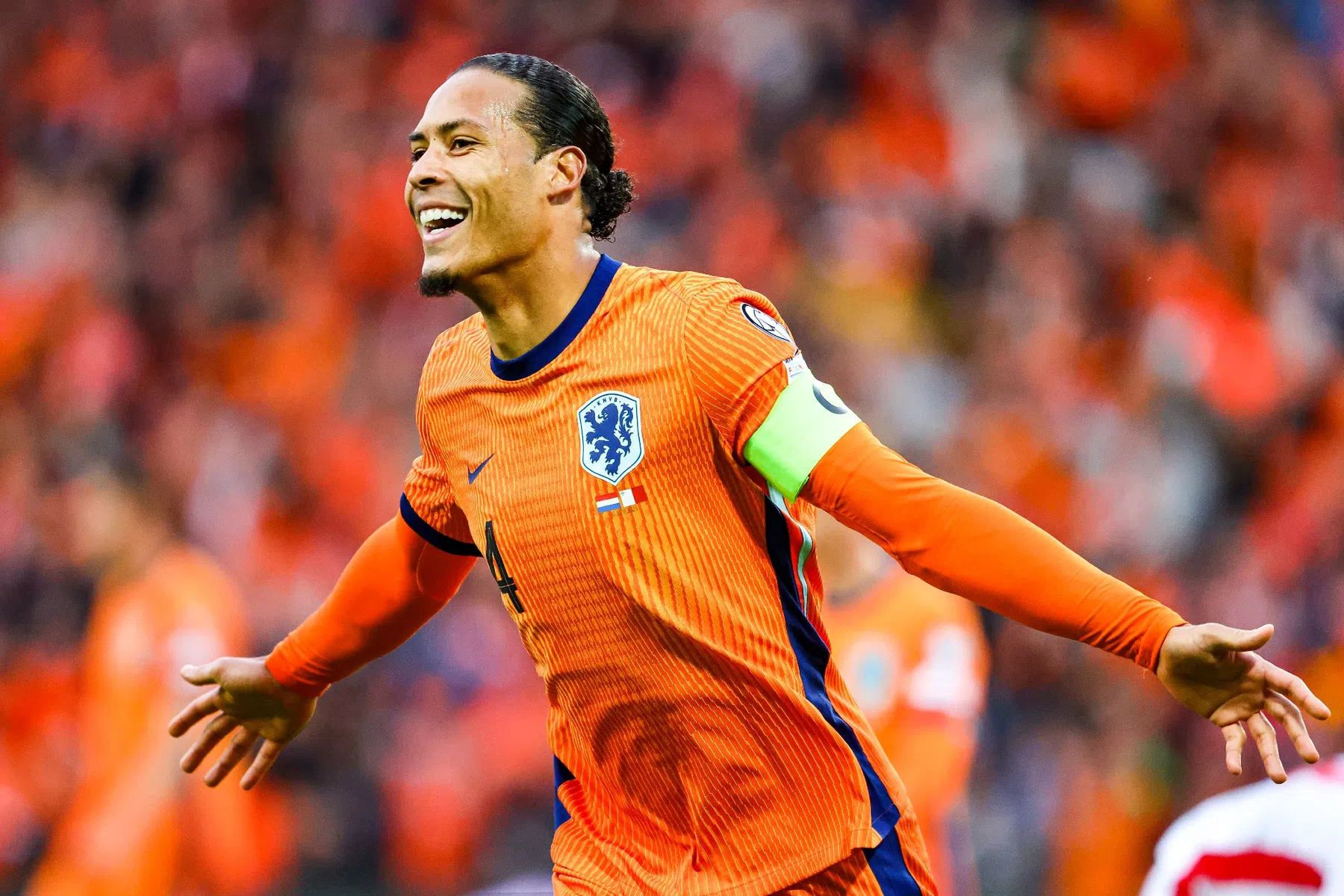 Van Dijk geniet van scoren in de Euroborg en gaat met goed gevoel op vakantie 