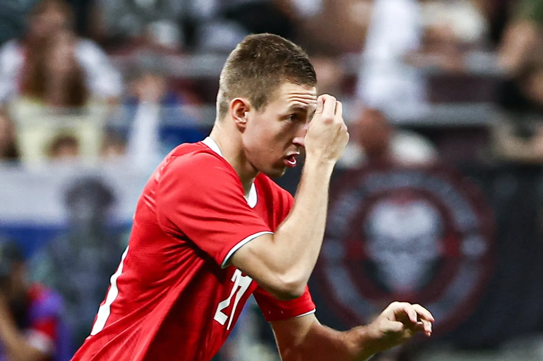 Eredivisie-avond bij Denemarken, Russisch talent maakt er vier in tweede interland