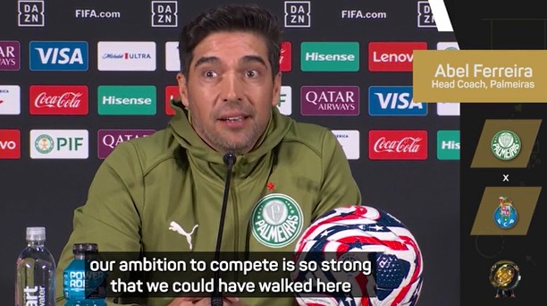 Palmeiras-coach over Club-WK: 'Waren zelfs komen zwemmen als het moest'