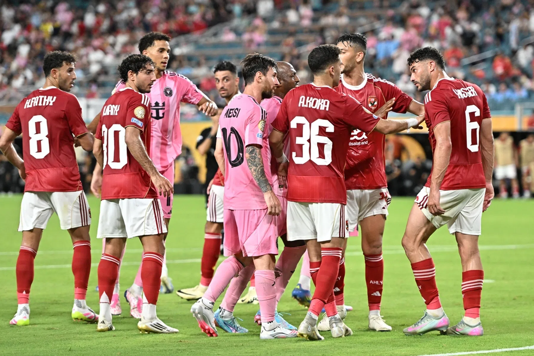 Teleurstellende start WK clubs voor Messi en Miami