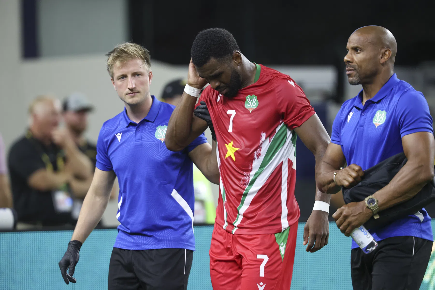 Suriname uitgeschakeld in Gold Cup