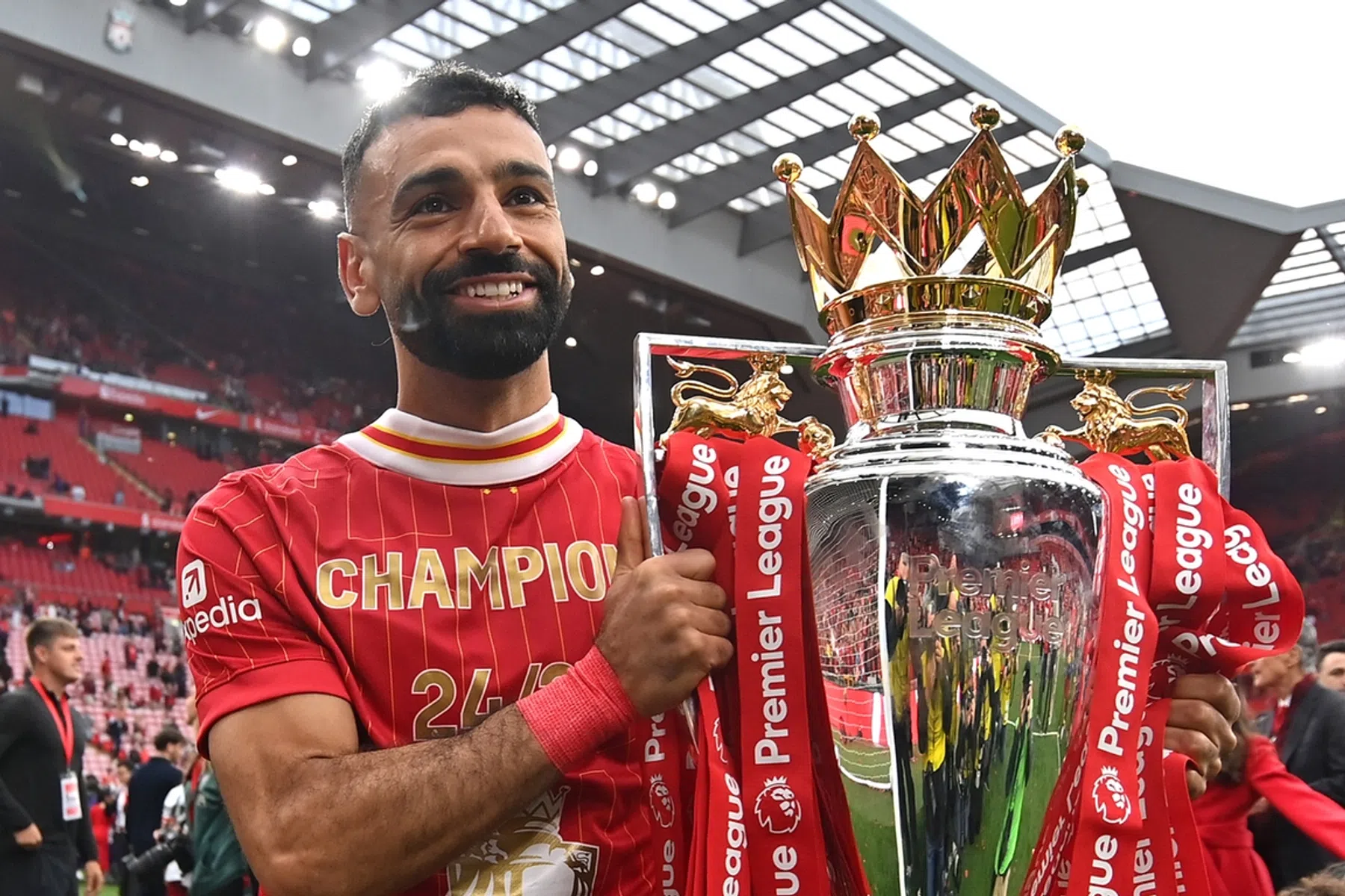 Record lonkt voor Salah in strijd om prestigieuze Engelse award