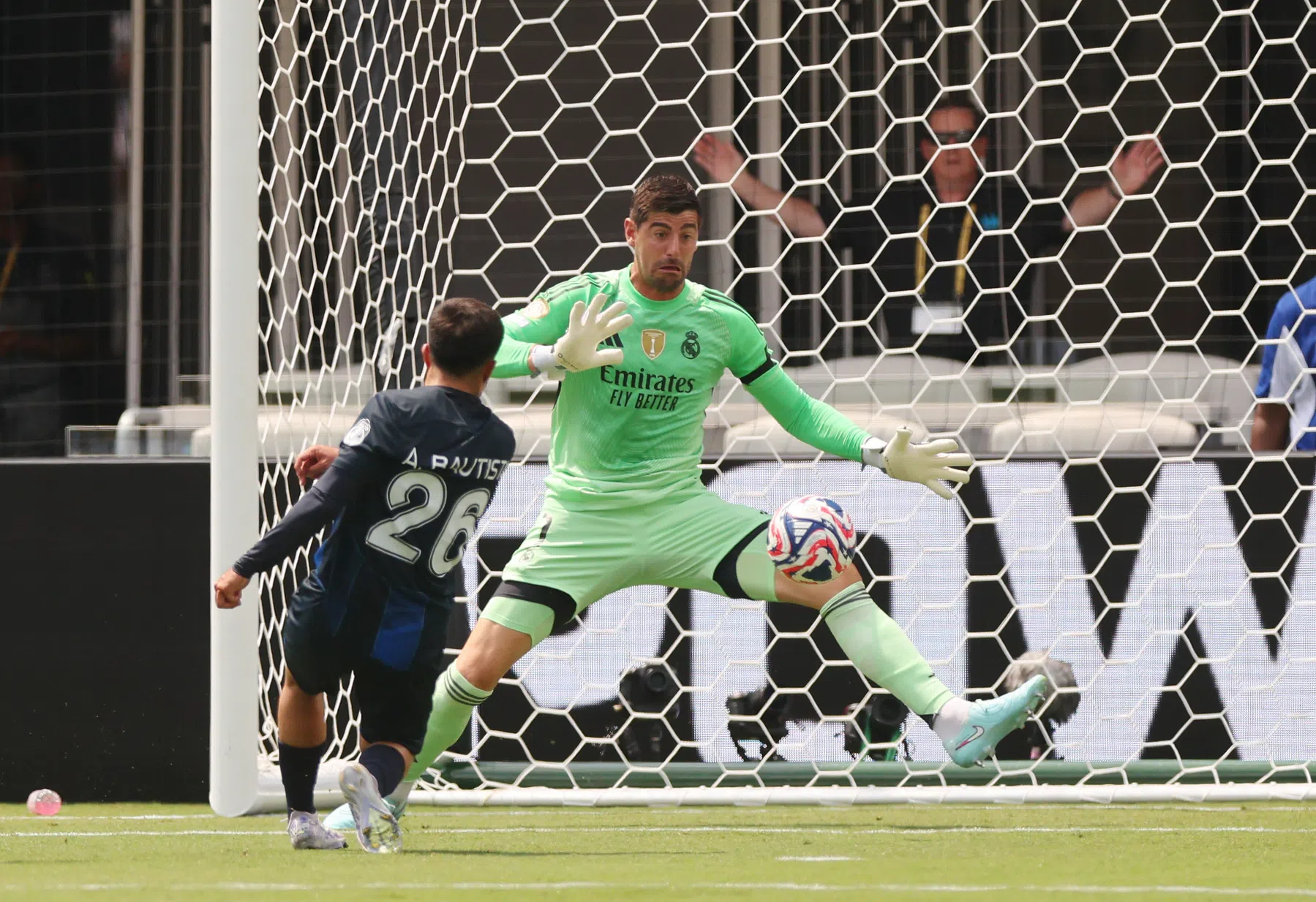 Real-uitblinker Courtois overleeft meeste schoten tegen sinds 2014