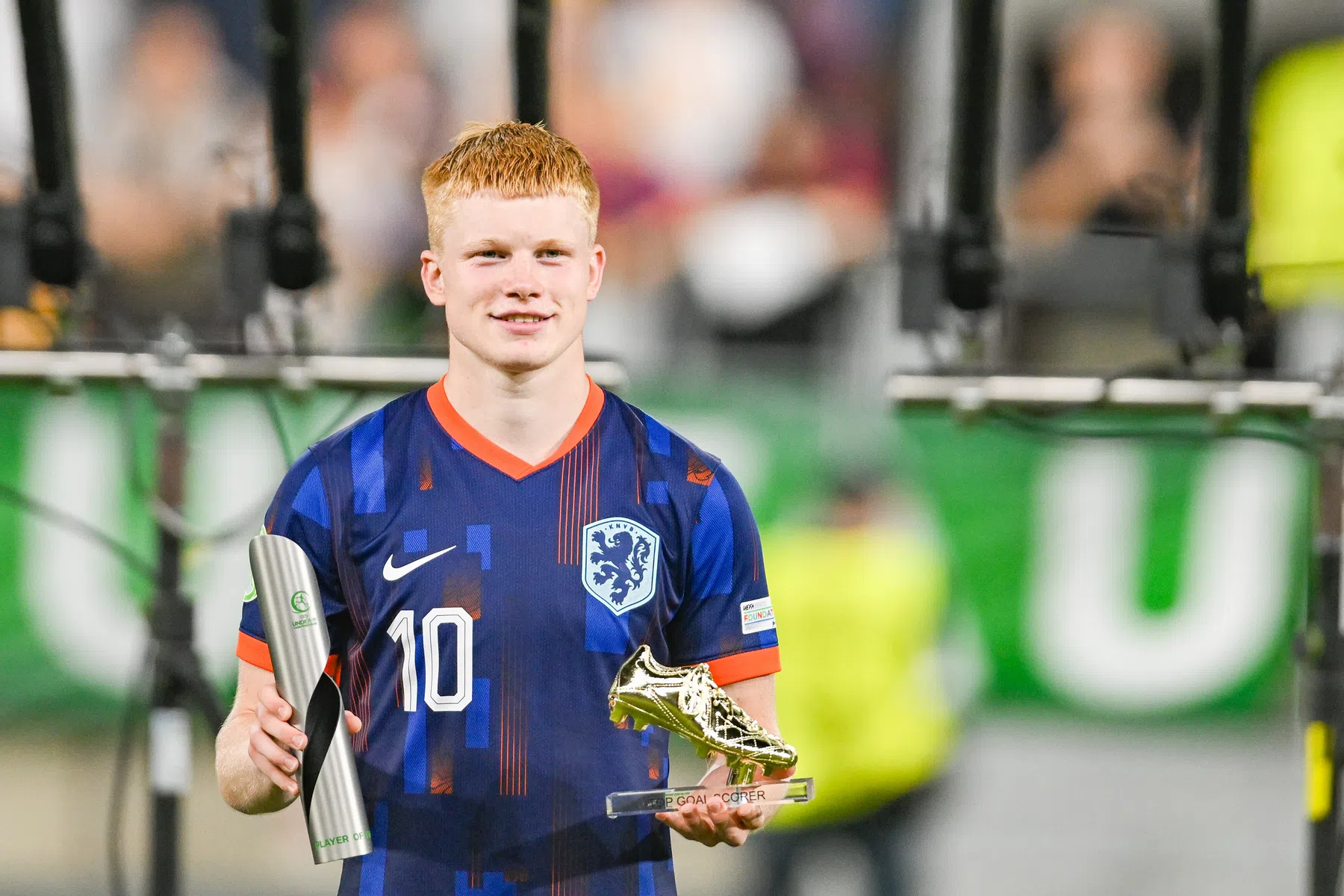 Smit trots op fraaie individuele onderscheiding: 'Ik kon het niet geloven' 