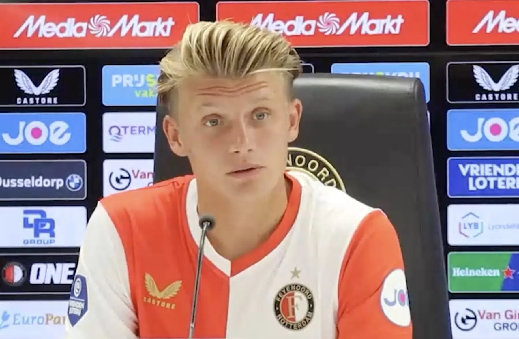 Steijn bereidde zich minutieus voor op start bij Feyenoord