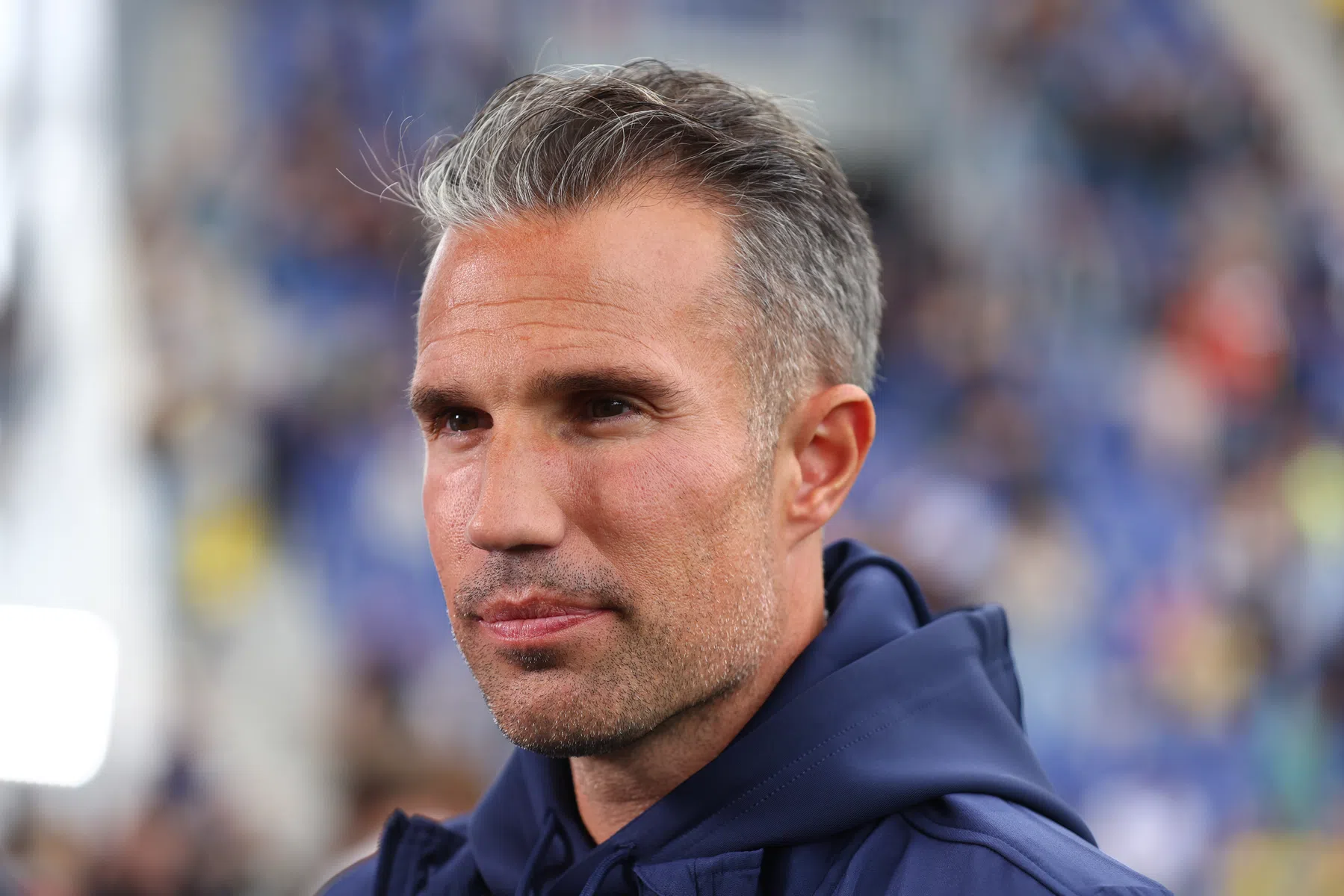 Van Persie tevreden met Feyenoord-jonkies: 'Dat zit hem niet in een dubbele schaar'