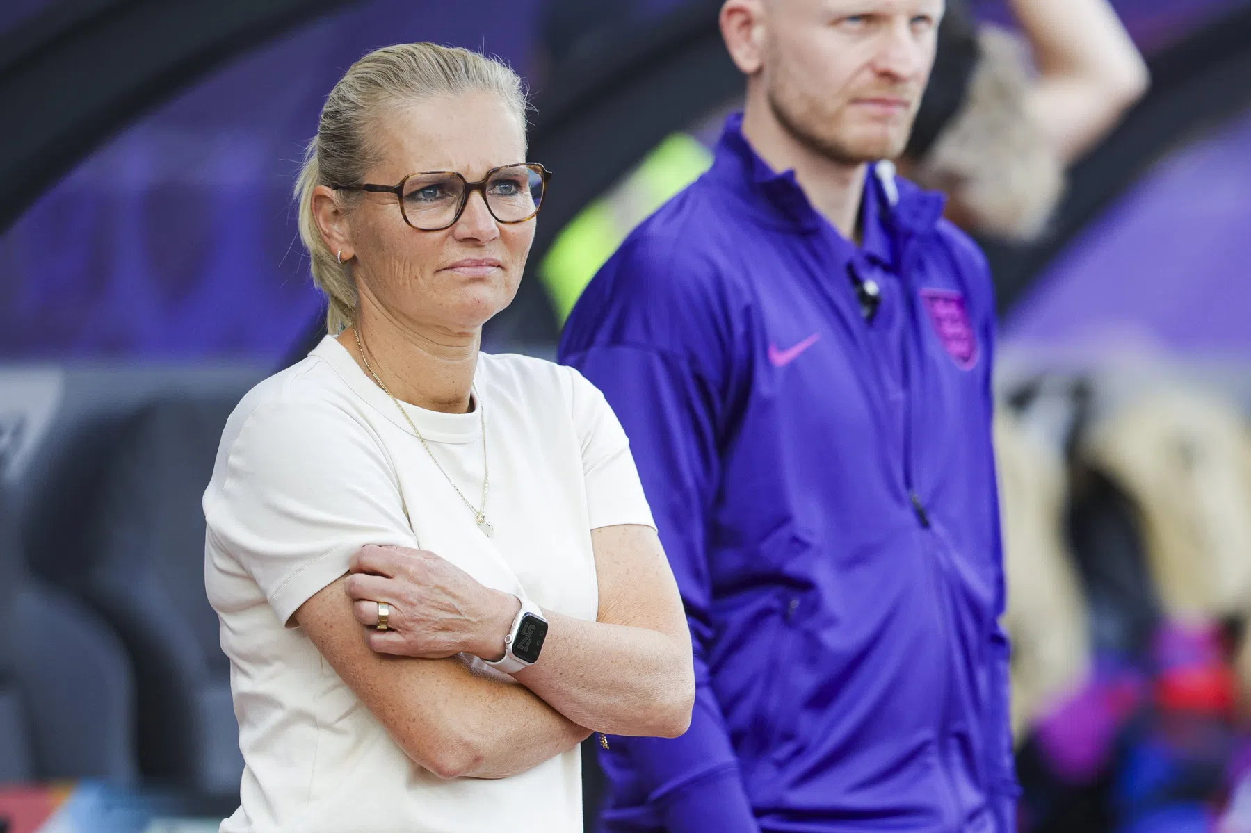 Opgeluchte Wiegman prijst keeper na vernedering Oranje Leeuwinnen