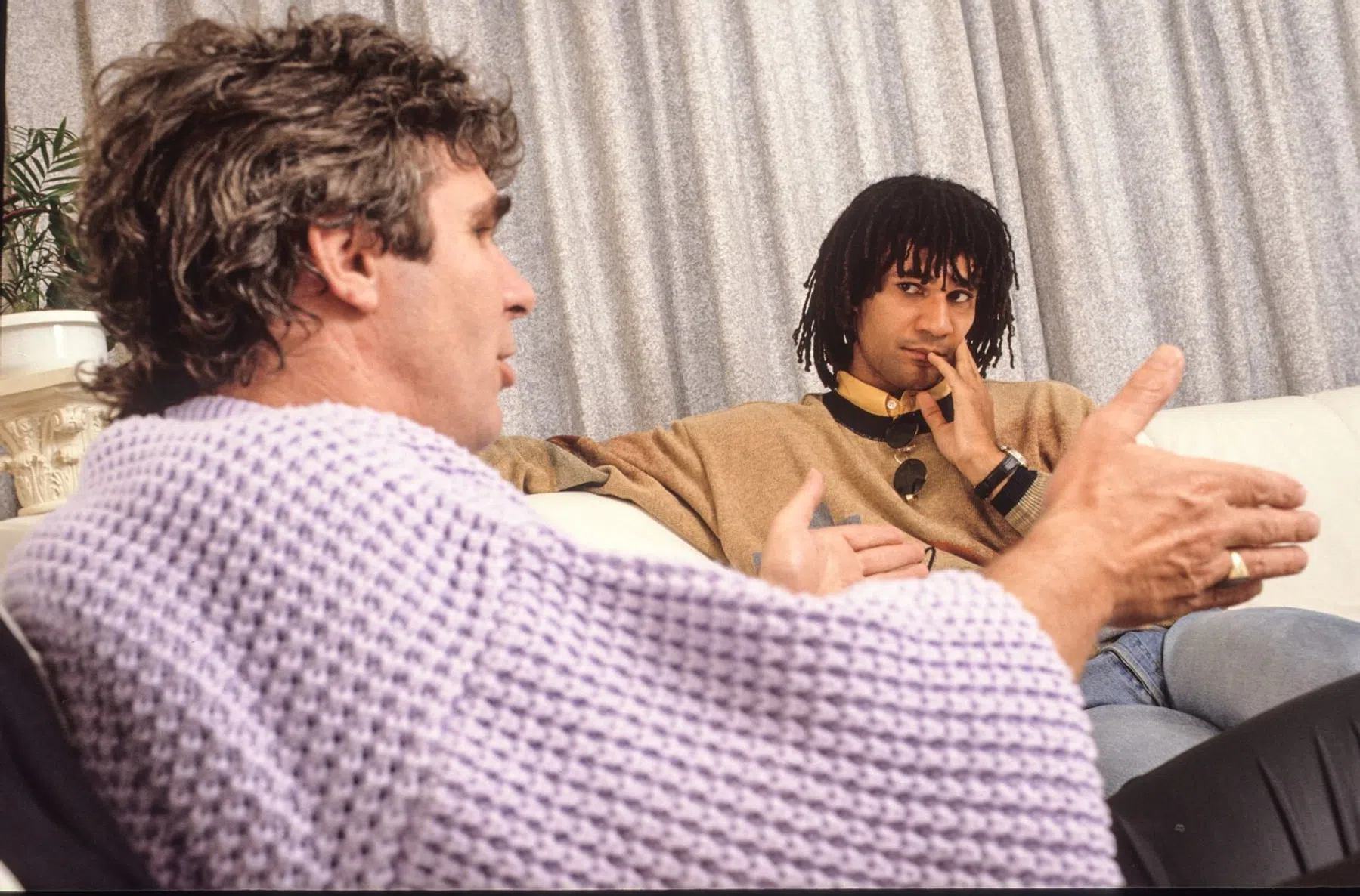 Het bijzondere onderonsje tussen de legendes Van Hanegem en Gullit