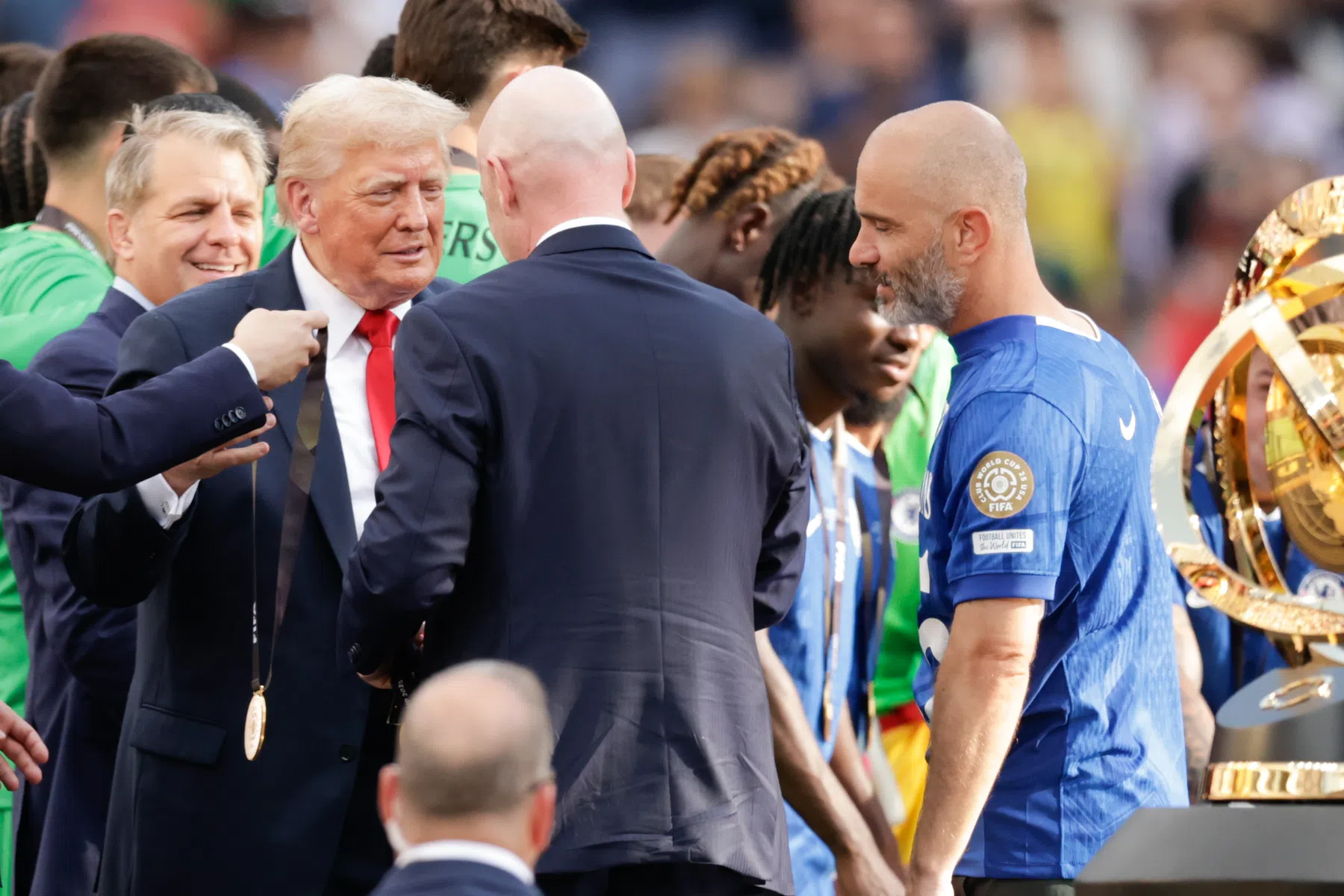 Trump enthousiast over WK voor clubs: 'Dit is fantastisch'