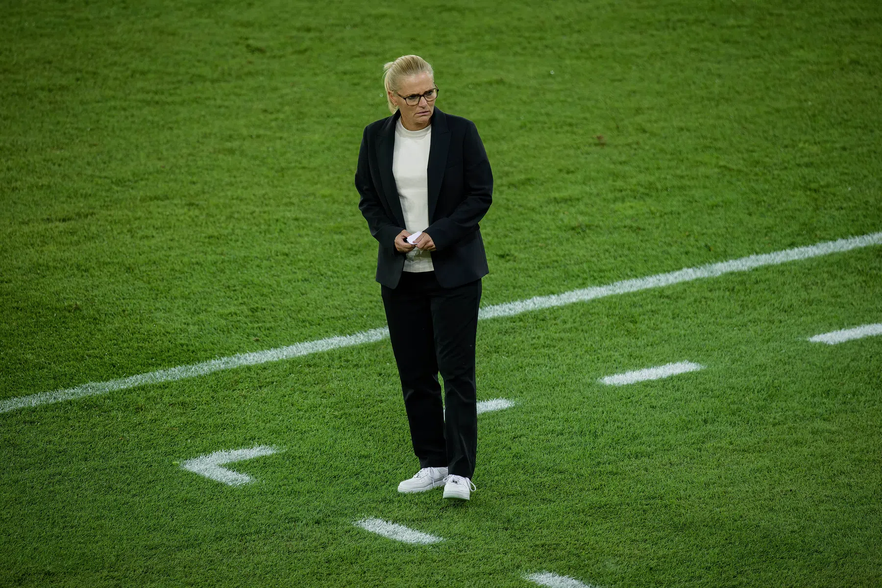 Wiegman had moeite met kijken naar penaltyserie: 'Dit was heel emotioneel'