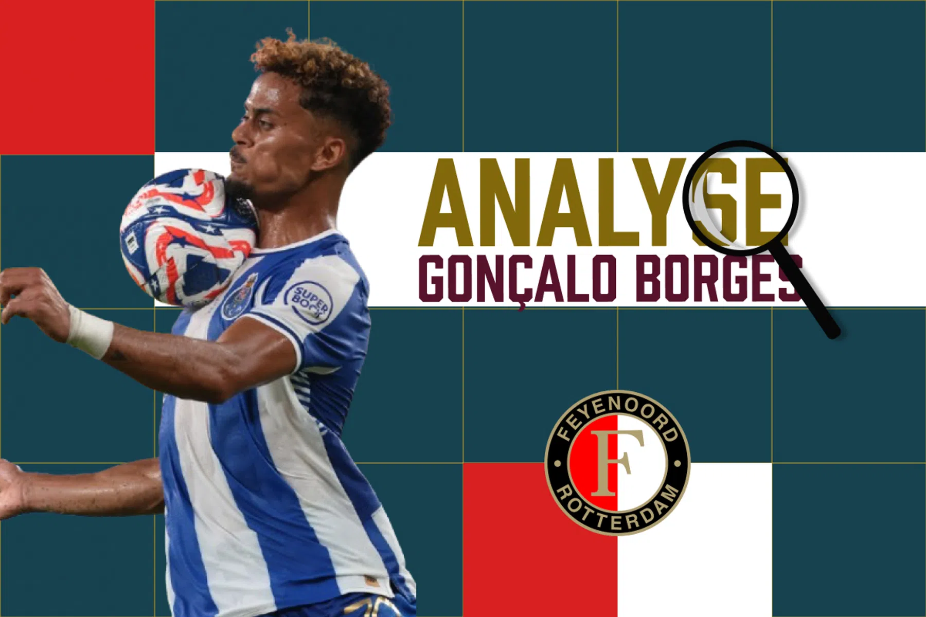 Feyenoord-aanwinst Gonçalo Borges: specialist met een handleiding