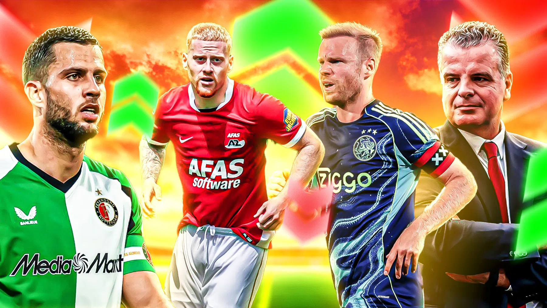 Rondje Voetbalzomer: uitglijder AZ, goede indruk Ajax en transfers bij Feyenoord