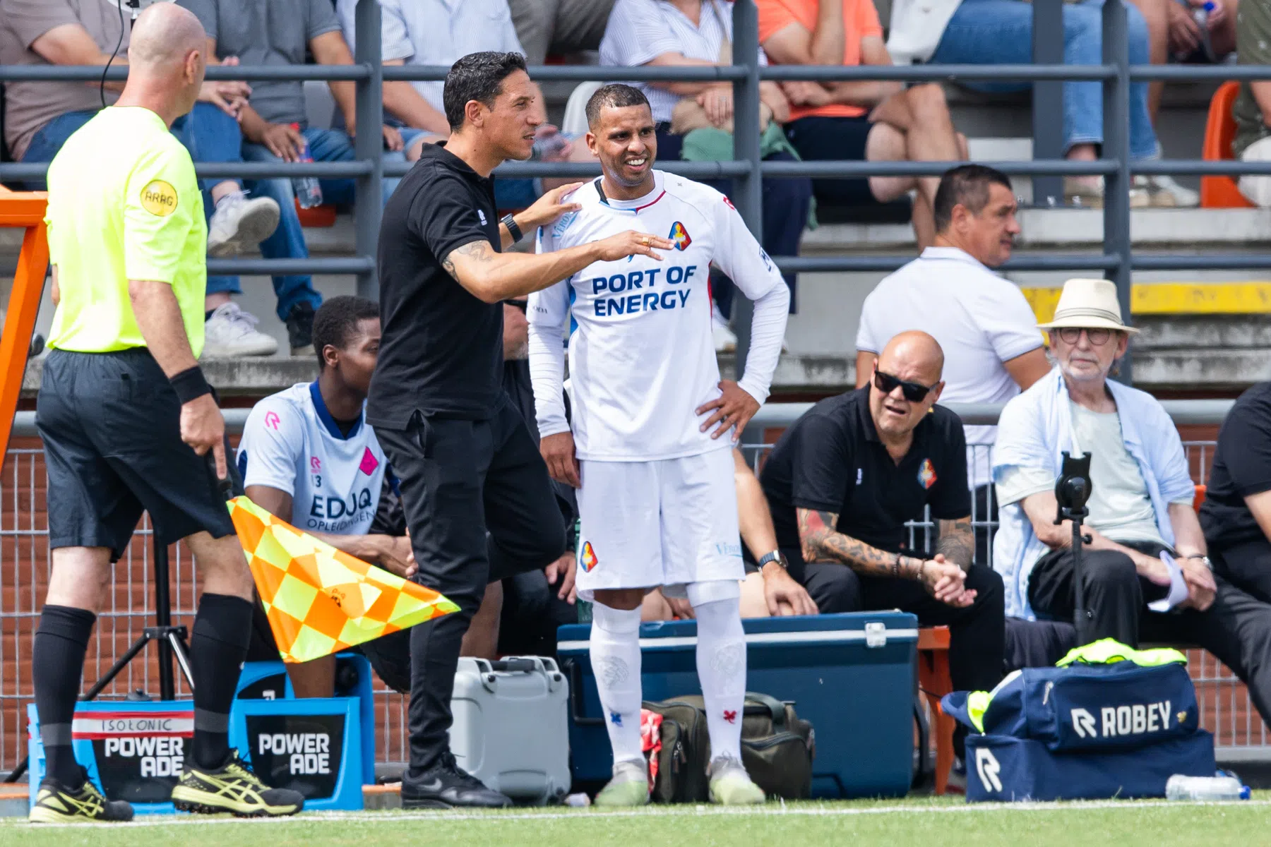 Maher duikt op bij Telstar: 'Een kwartier was al gewaagd'