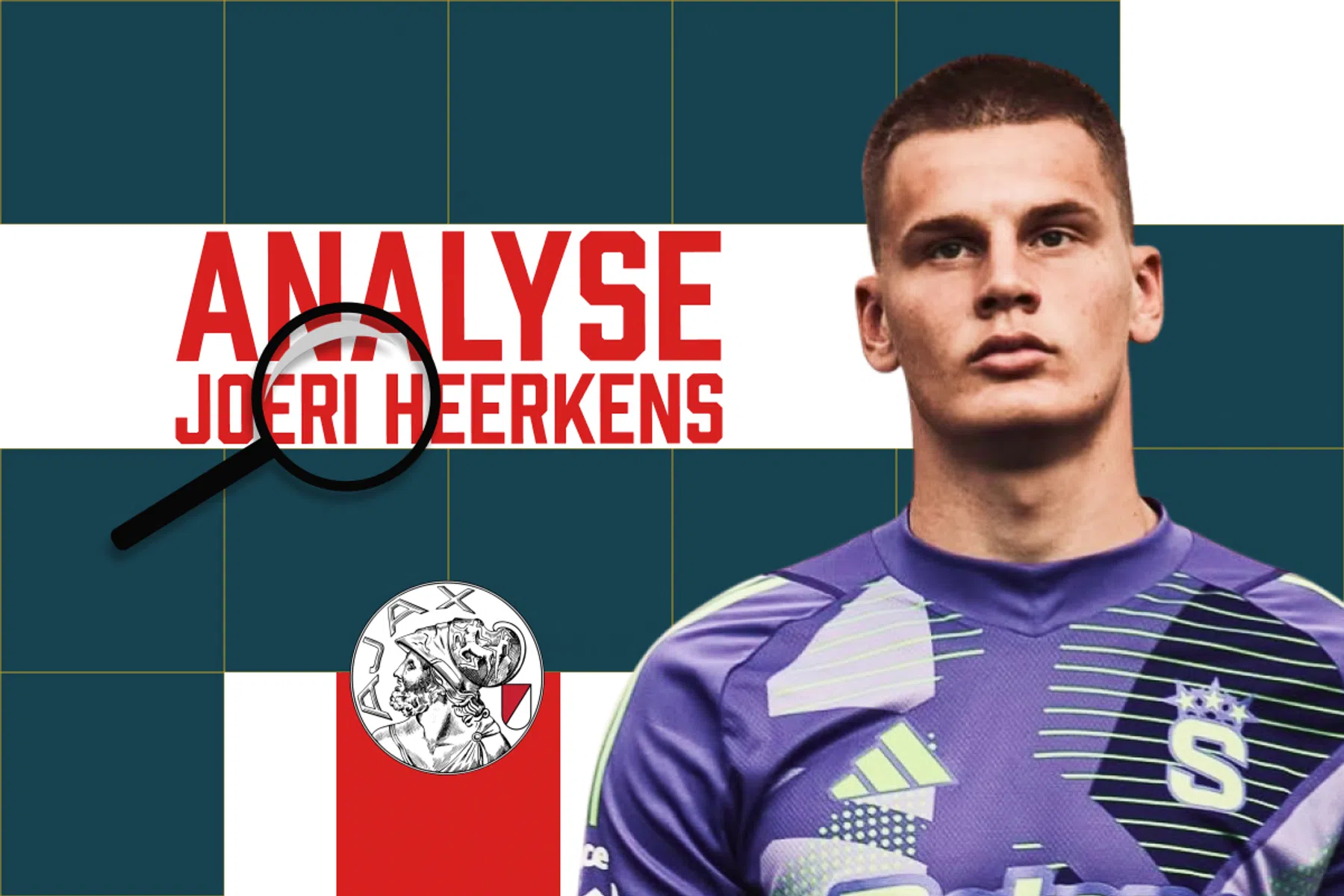 Ajax-aanwinst Joeri Heerkens moet hopen op de Pasveer-bonus