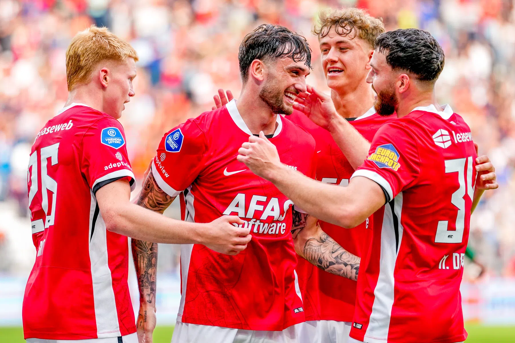 AZ op Rapport: Smit, De Wit en Parrott uitblinkers