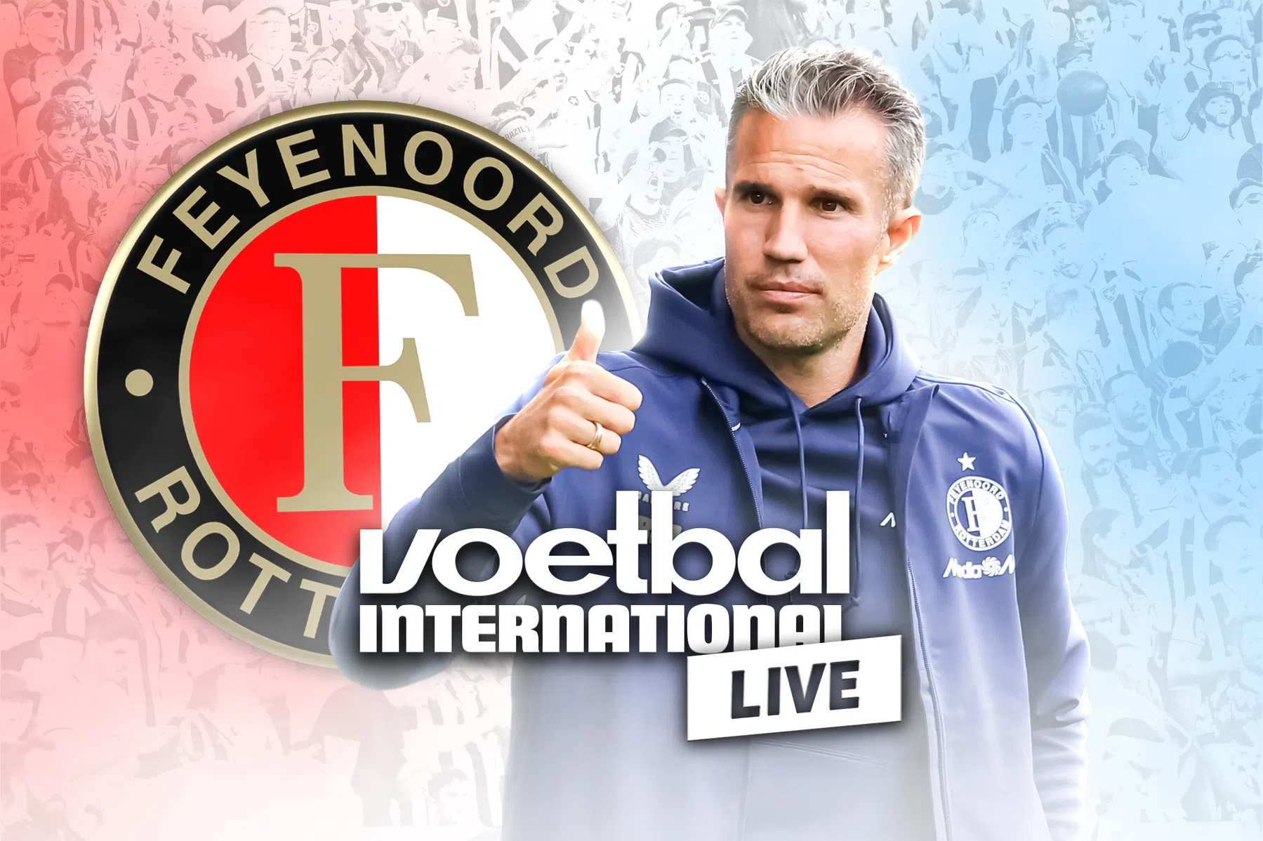 Onwel geworden fan bij oefenduel Feyenoord is aanspreekbaar