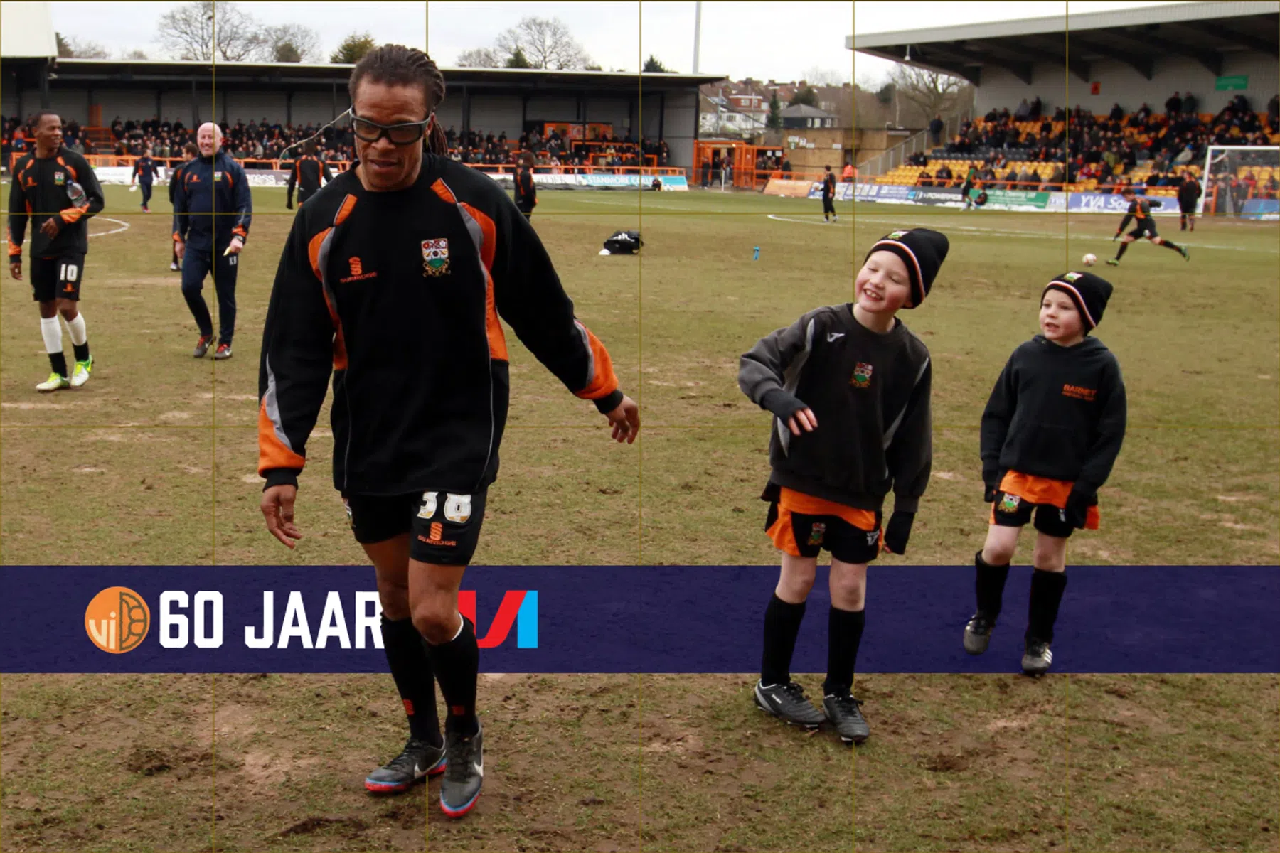 Toen Edgar Davids het kleine Barnet bij de hand nam