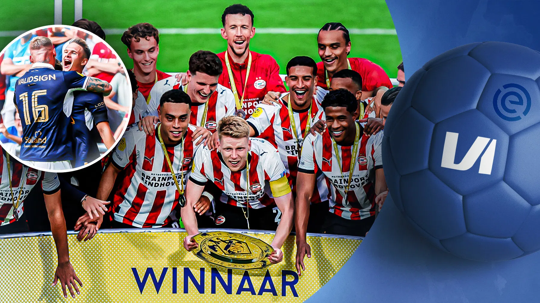 Rondje Eredivisie: 'PSV kampioen, Ajax moet Feyenoord voor zich dulden'