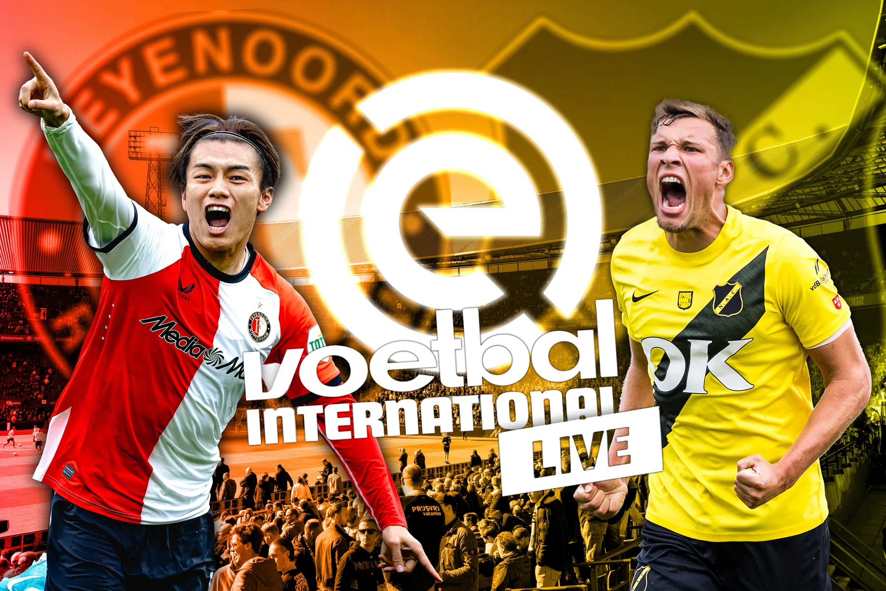 VI Live: Steijn zorgt met rake vrije trap voor snelle voorsprong Feyenoord