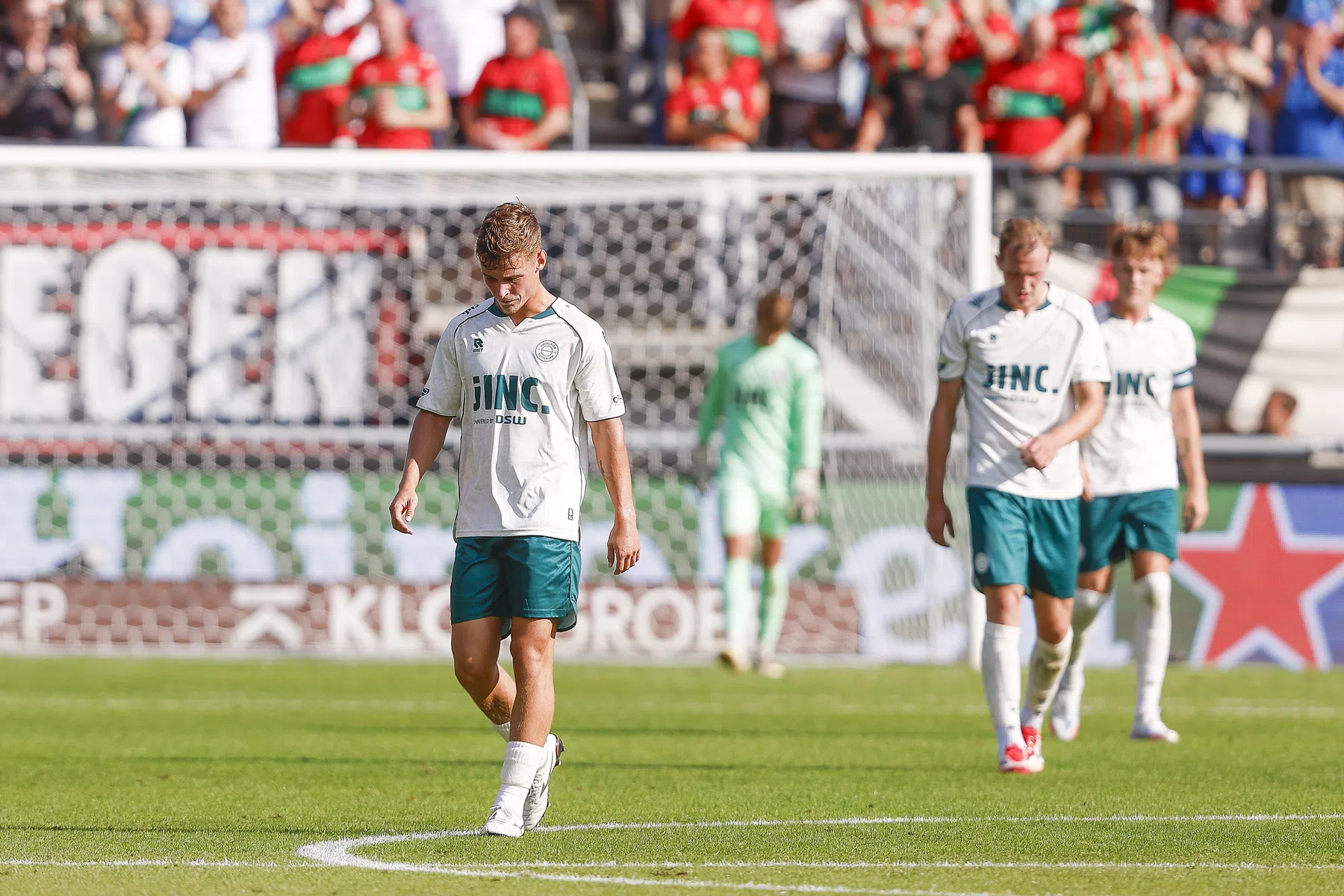 NEC maakt van Eredivisie-rentree Excelsior zeer pijnlijke aangelegenheid